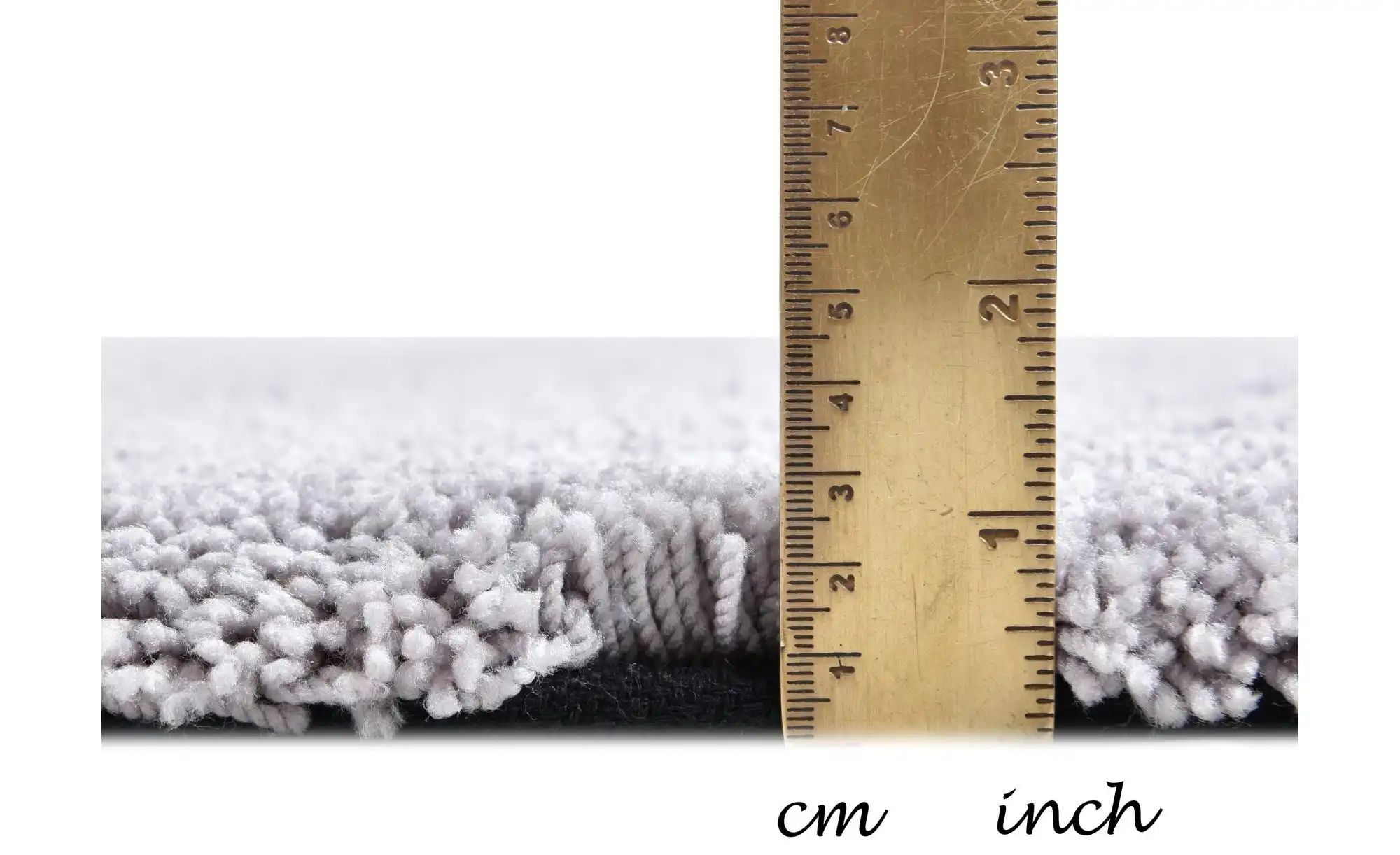 Tom Tailor Hochflorteppich  Cozy ¦ grau ¦ Synthetische Fasern ¦ Maße (cm): günstig online kaufen