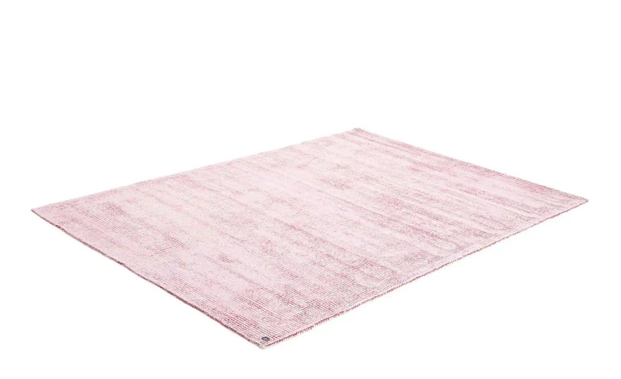 Tom Tailor Wollteppich  Groove ¦ rosa/pink ¦ Wolle ¦ Maße (cm): B: 140 H: 1 günstig online kaufen