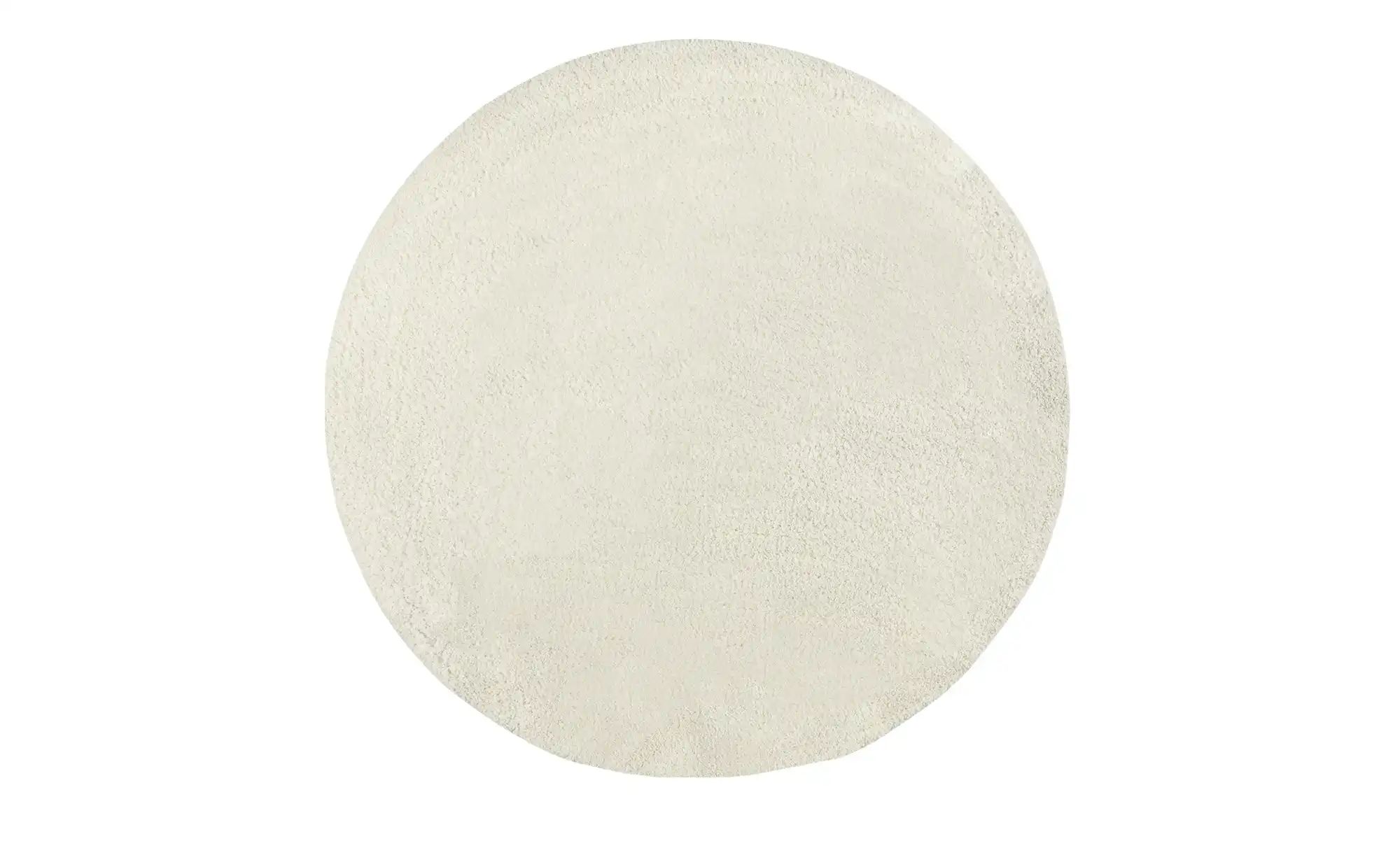 Jette Home Hochflorteppich  Creamy ¦ beige ¦ Synthetische Fasern Ø: 140 Tep günstig online kaufen