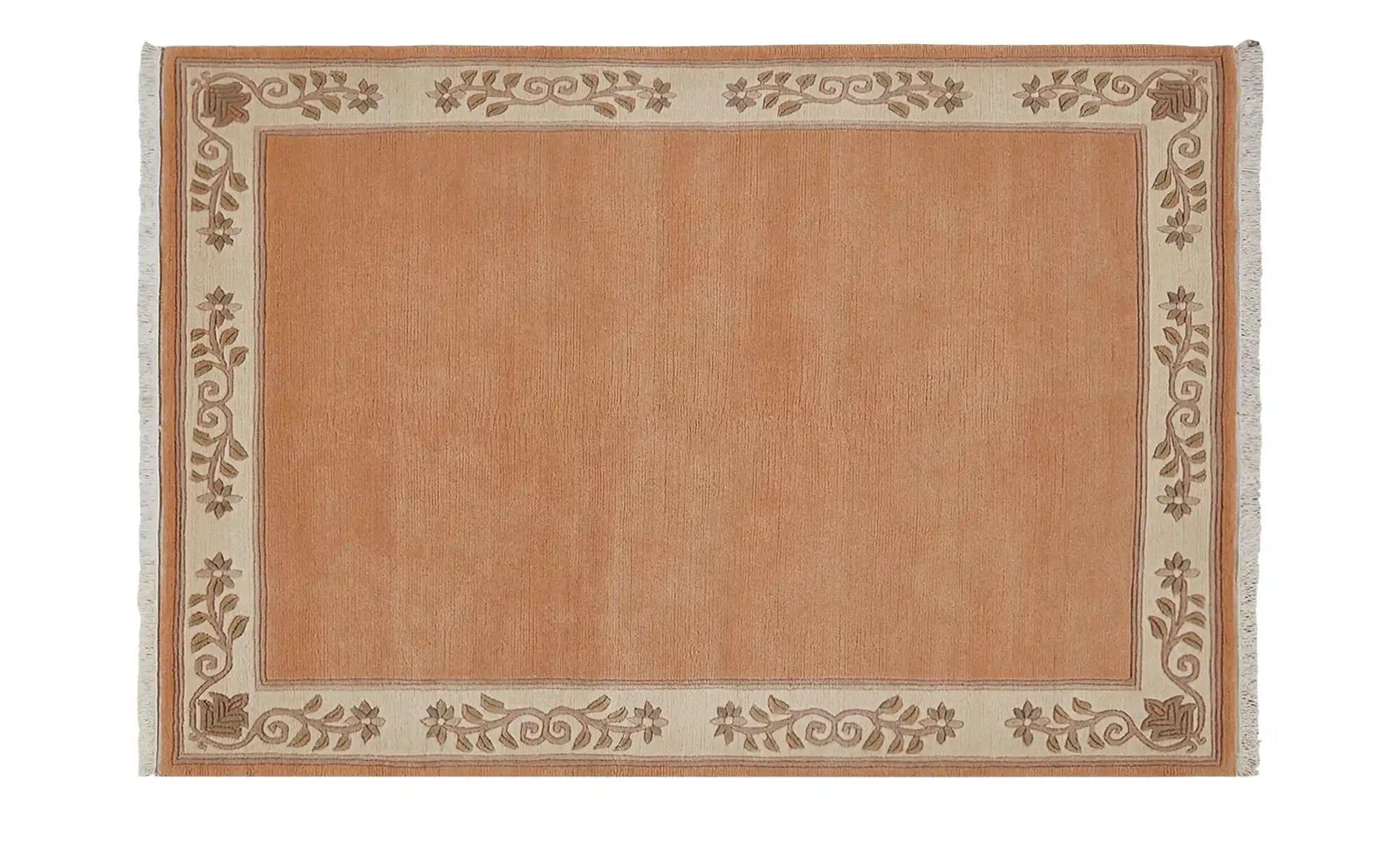 Nepal-Teppich  Classica ¦ orange ¦ Wolle, 100% Wolle ¦ Maße (cm): B: 70 Teppiche > Wohnteppiche > Naturteppiche - Höffner