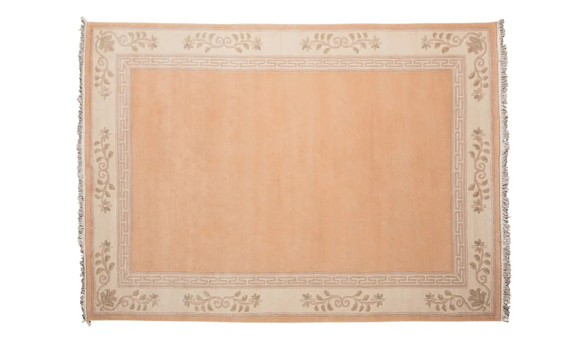 Nepal-Teppich  Classica ¦ orange ¦ Wolle, 100% Wolle ¦ Maße (cm): B: 170 Teppiche > Wohnteppiche > Naturteppiche - Höffner