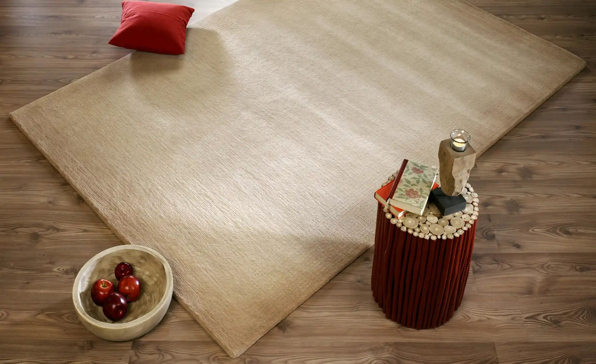 Thumbnail - Handgeknüpfter Naturteppich  Vinciano Tami ¦ beige ¦ Wolle ¦ Maße (cm): B: 250 Teppiche > Naturteppiche - Höffner