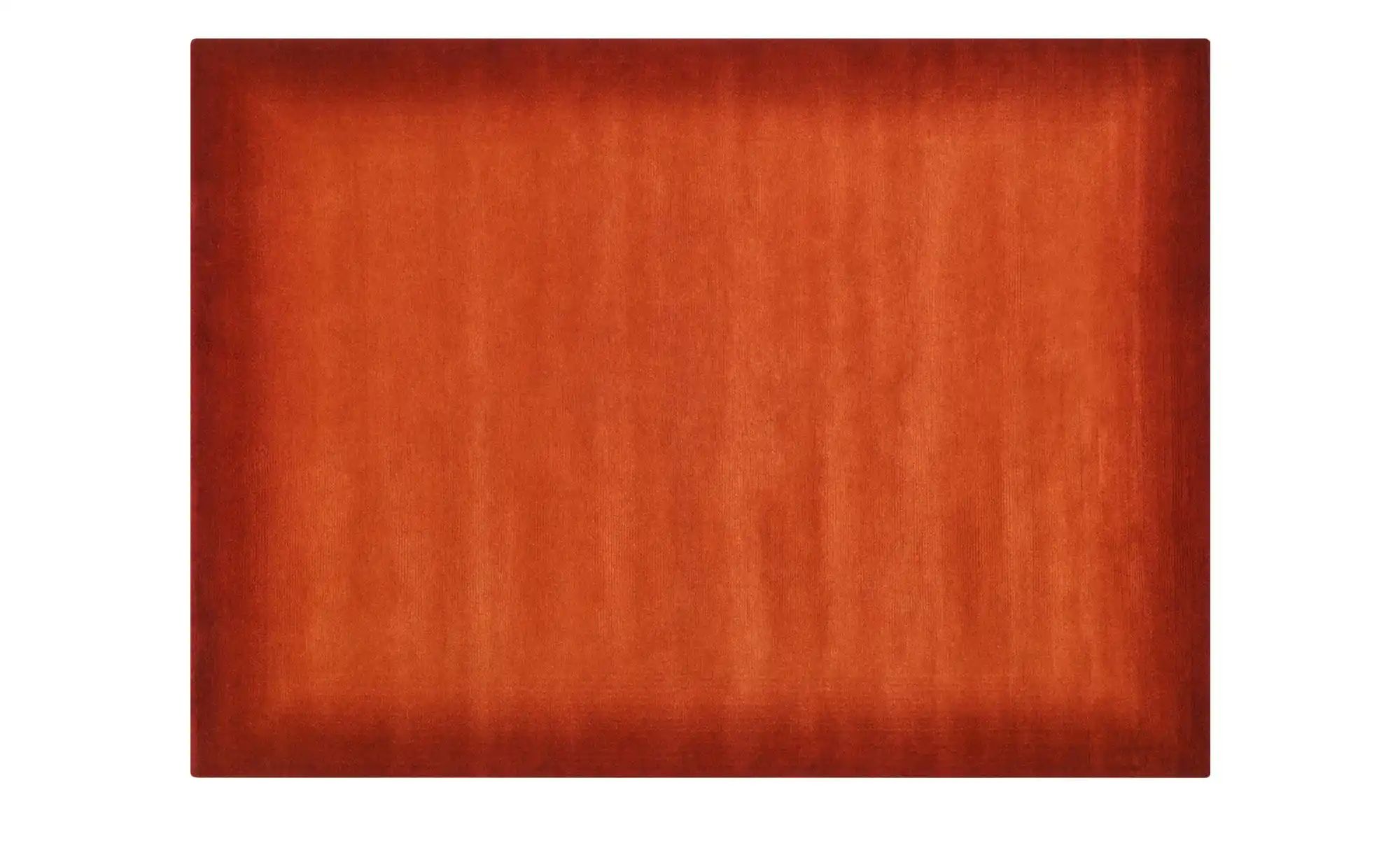 Handgeknüpfter Naturteppich  Vinciano Tami ¦ rot ¦ Wolle ¦ Maße (cm): B: 25 günstig online kaufen