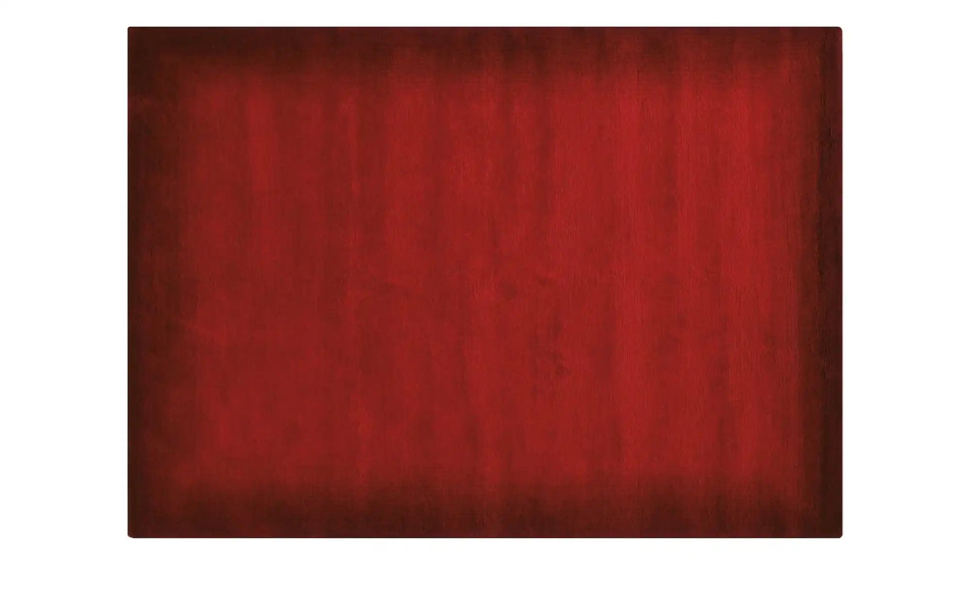 Handgeknüpfter Naturteppich  Vinciano Tami ¦ rot ¦ Wolle ¦ Maße (cm): B: 20 günstig online kaufen