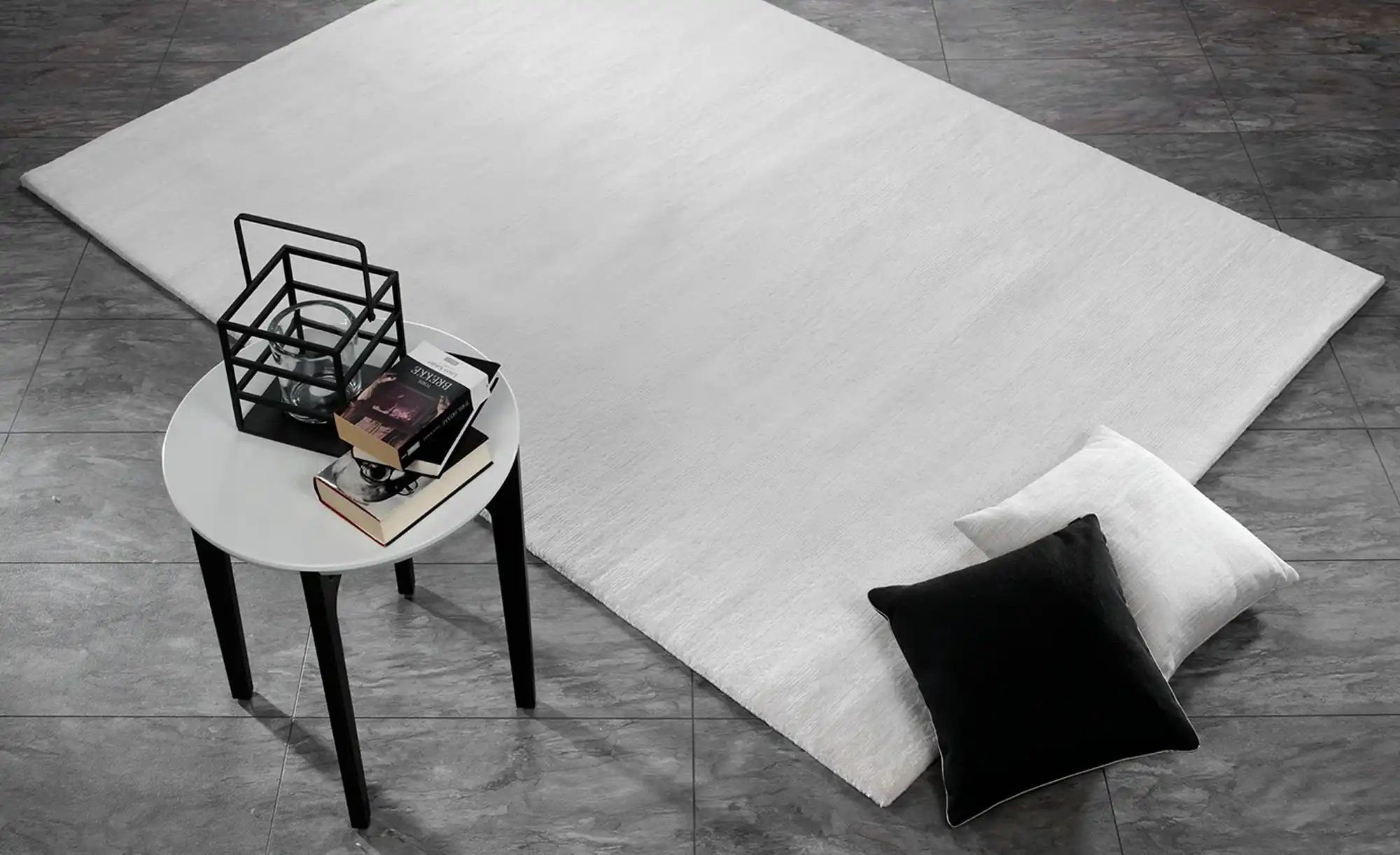 Hochflorteppich  Vinciano Uni ¦ weiß ¦ Wolle ¦ Maße (cm): B: 200 Teppiche > günstig online kaufen