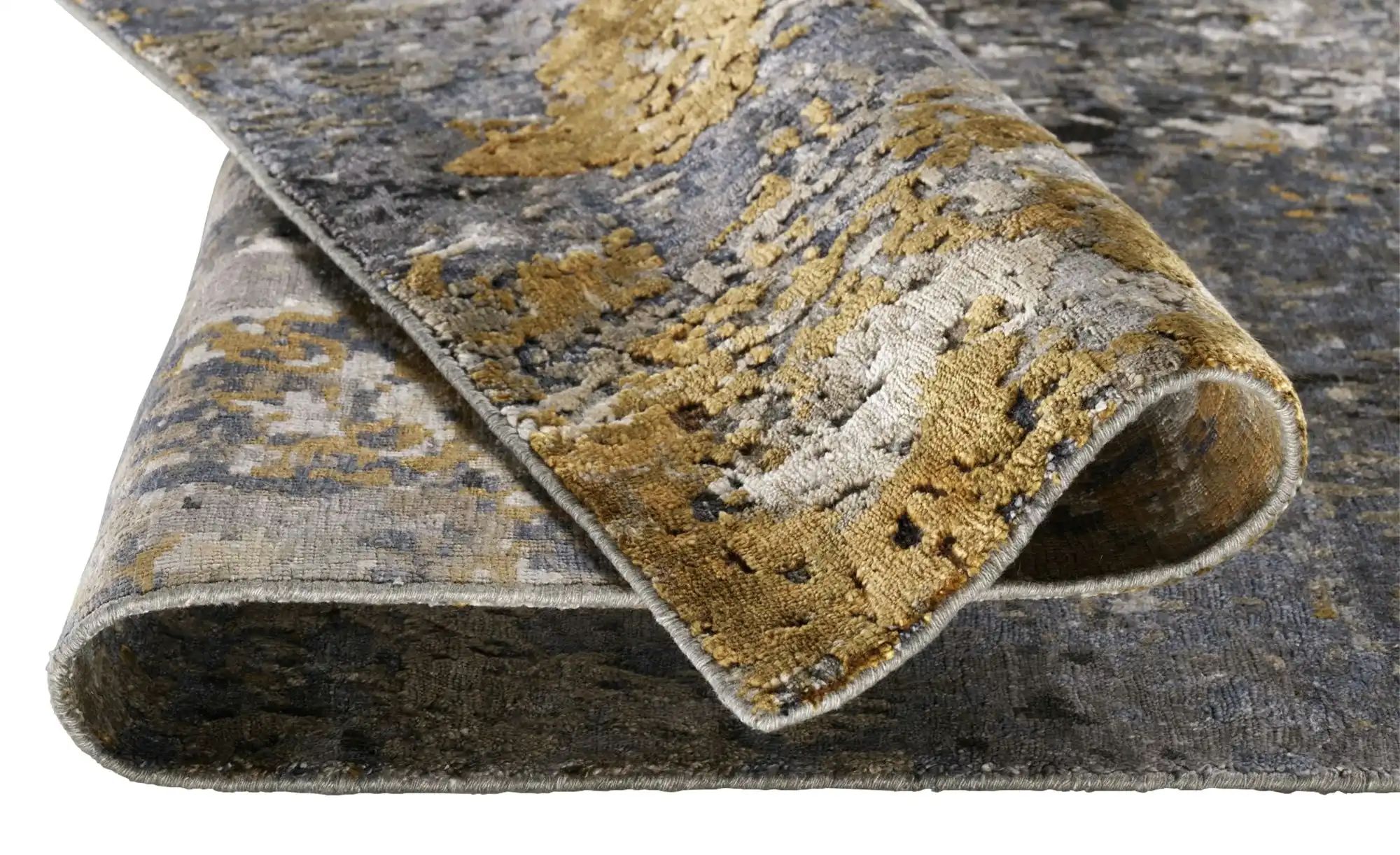 Thumbnail - Kurzflorteppich Signature Orimon ¦ grau ¦ Viskose ¦ Maße (cm): B: 90 Teppiche > Wohnteppiche - Höffner