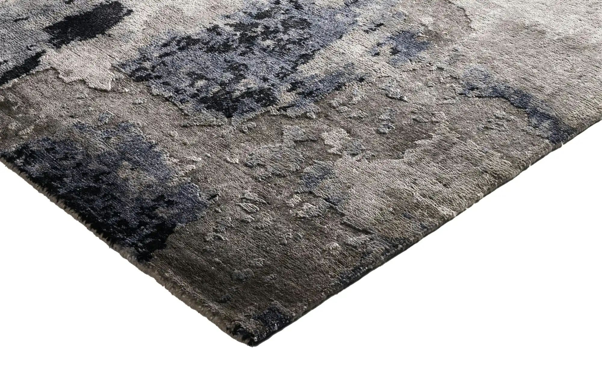 Kurzflorteppich  Signature Earth ¦ grau ¦ Viskose,Wolle ¦ Maße (cm): B: 90 günstig online kaufen