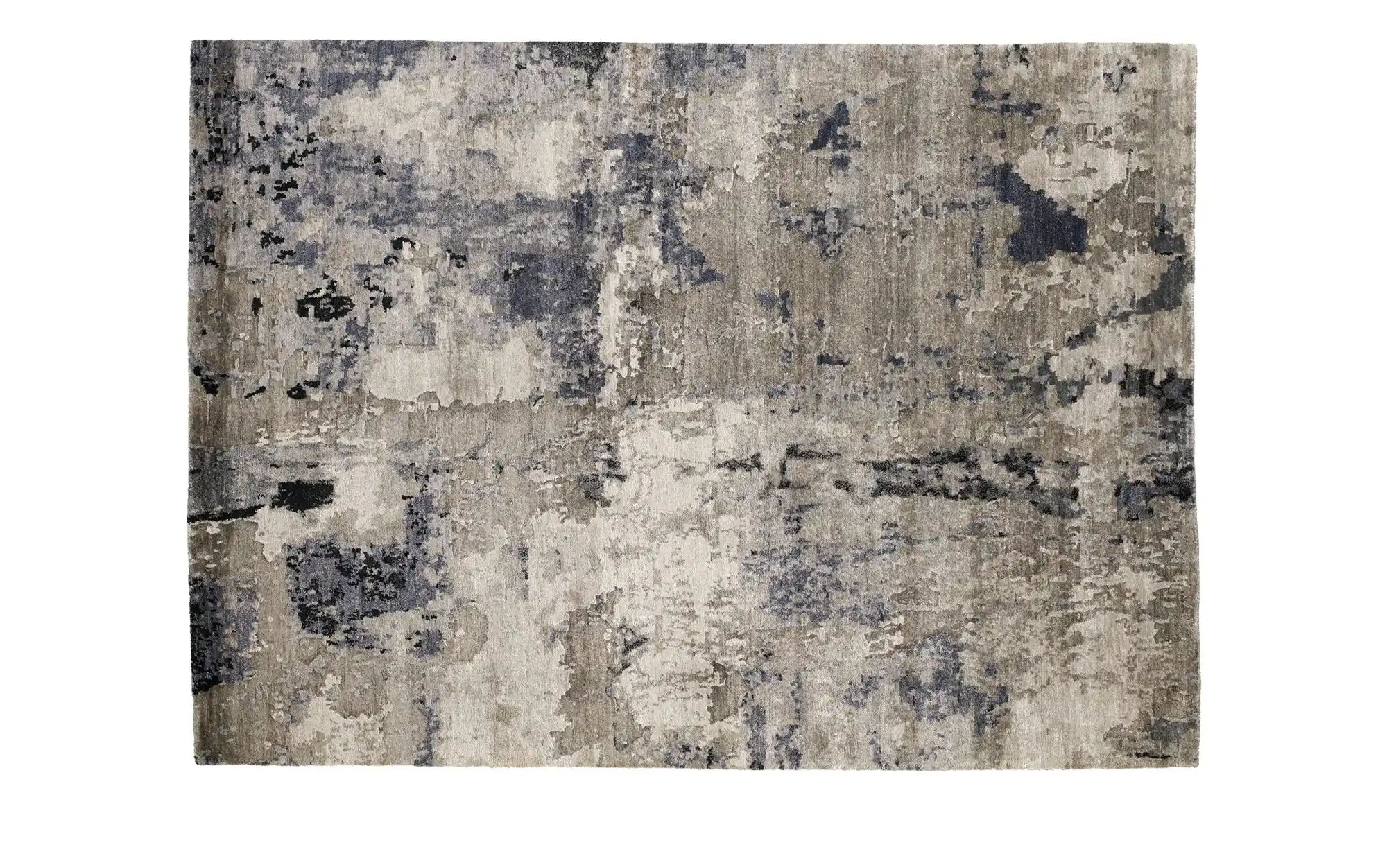 Kurzflorteppich  Signature Earth ¦ grau ¦ Viskose,Wolle ¦ Maße (cm): B: 90 günstig online kaufen