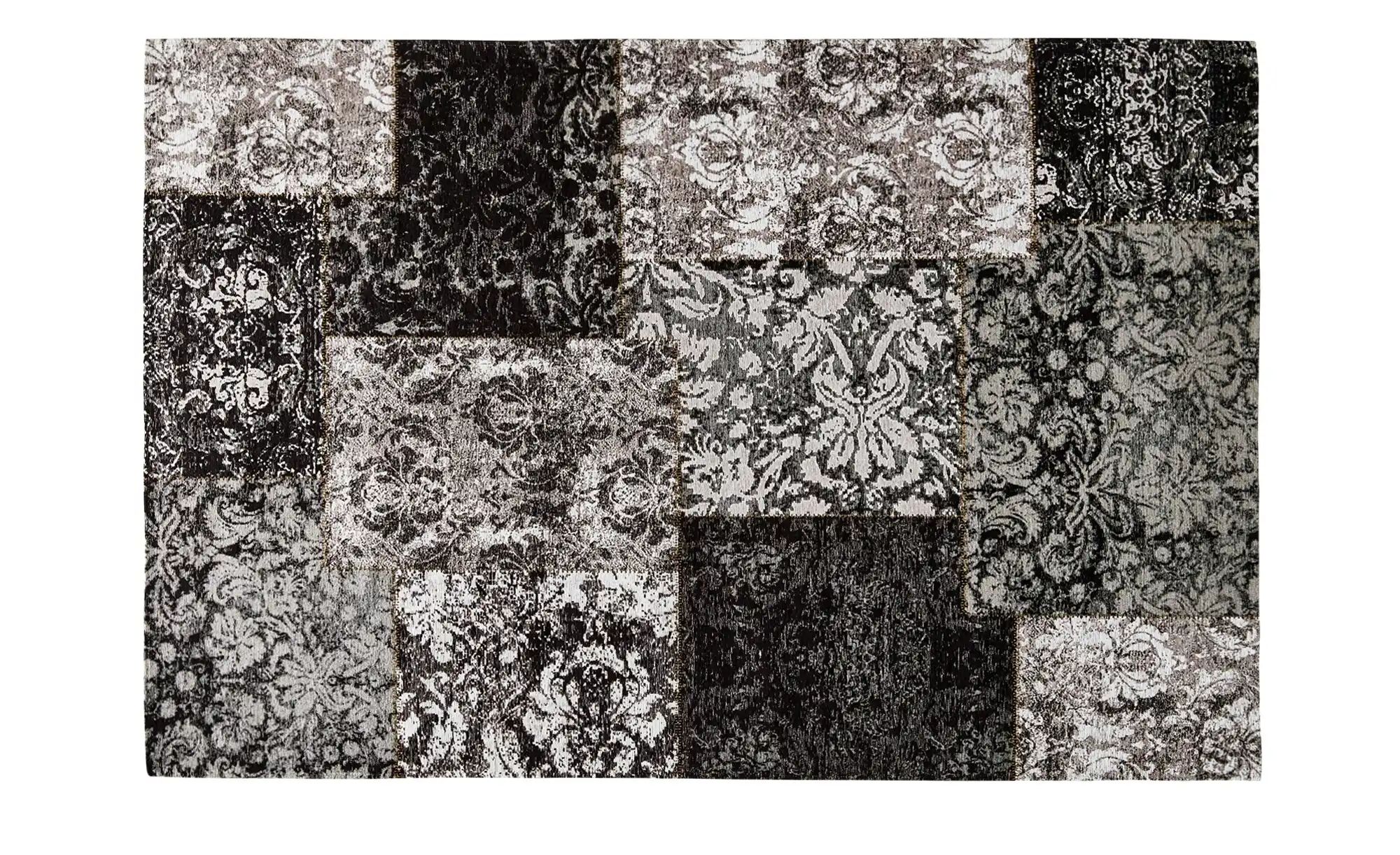 Flachgewebe  Antique ¦ schwarz ¦ Synthethische Fasern, 18% Baumwolle, 55% Polyacryl Chenille, 27% Polyester ¦ Maße (cm): B: 120 Teppiche > Wohnteppiche > Vintage Teppiche - Höffner