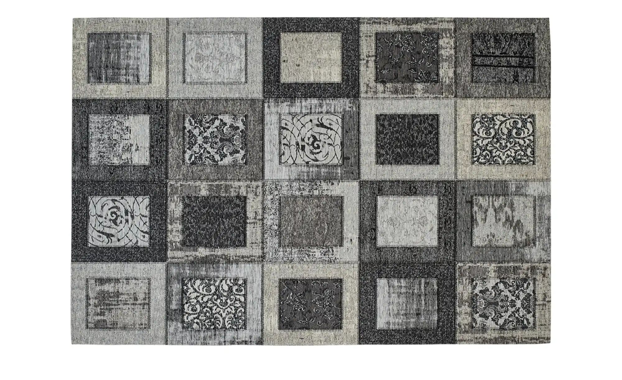 Kurzflorteppich  Harmonie ¦ grau ¦ Synthethische Fasern, 34% Polyacryl Chenille, 33% Baumwolle, 33% Polyester ¦ Maße (cm): B: 155 Teppiche > Wohnteppiche > Vintage Teppiche - Höffner