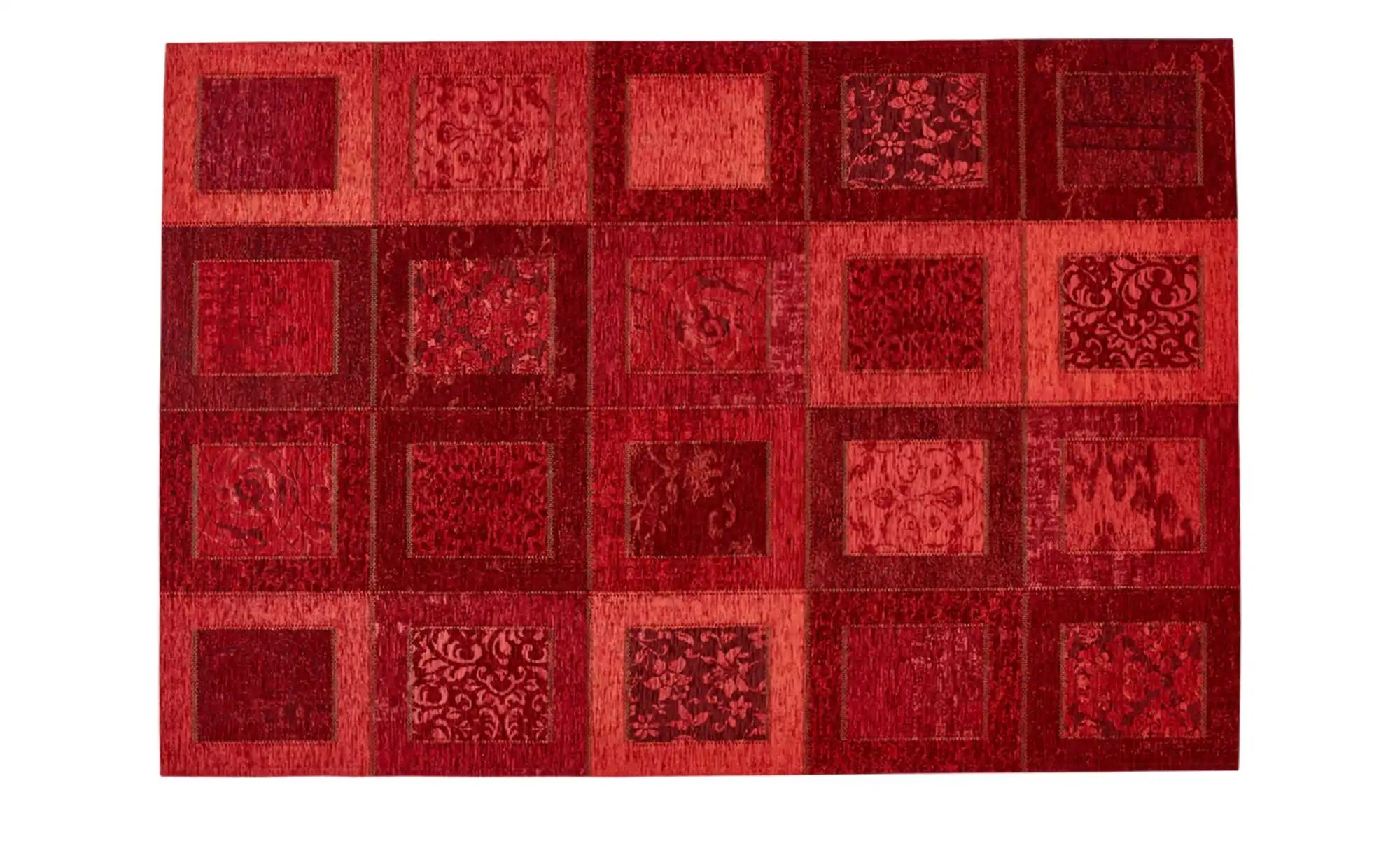 Kurzflorteppich  Harmonie ¦ rot ¦ Synthethische Fasern, 34% Polyacryl Chenille, 33% Baumwolle, 33% Polyester ¦ Maße (cm): B: 68 Teppiche > Wohnteppiche > Vintage Teppiche - Höffner