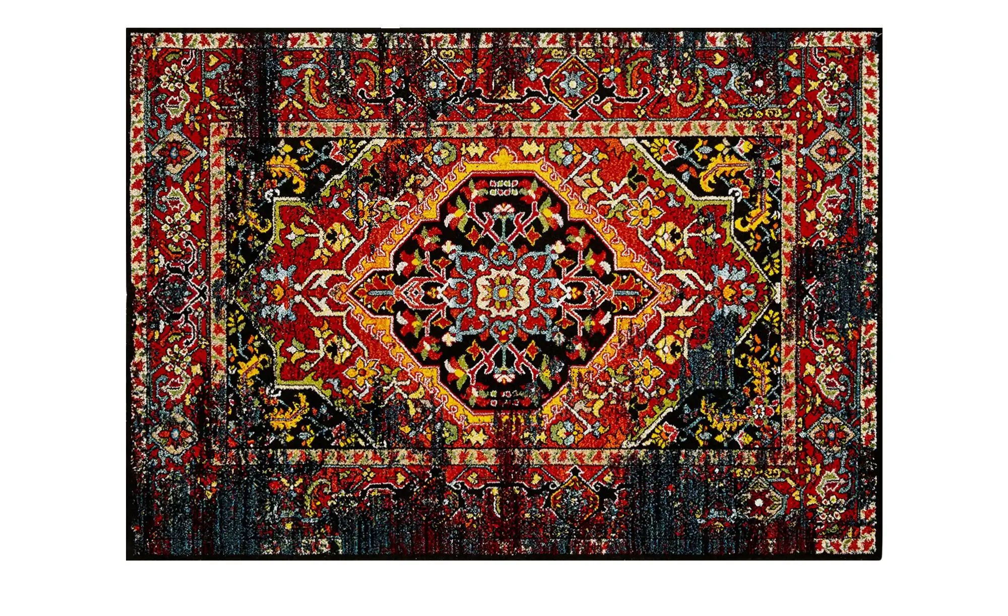 Kurzflorteppich  Heritage ¦ mehrfarbig ¦ Synthethische Fasern, 100% Polypropylen heatset frisée ¦ Maße (cm): B: 80 Teppiche > Wohnteppiche > Orientteppiche - Höffner