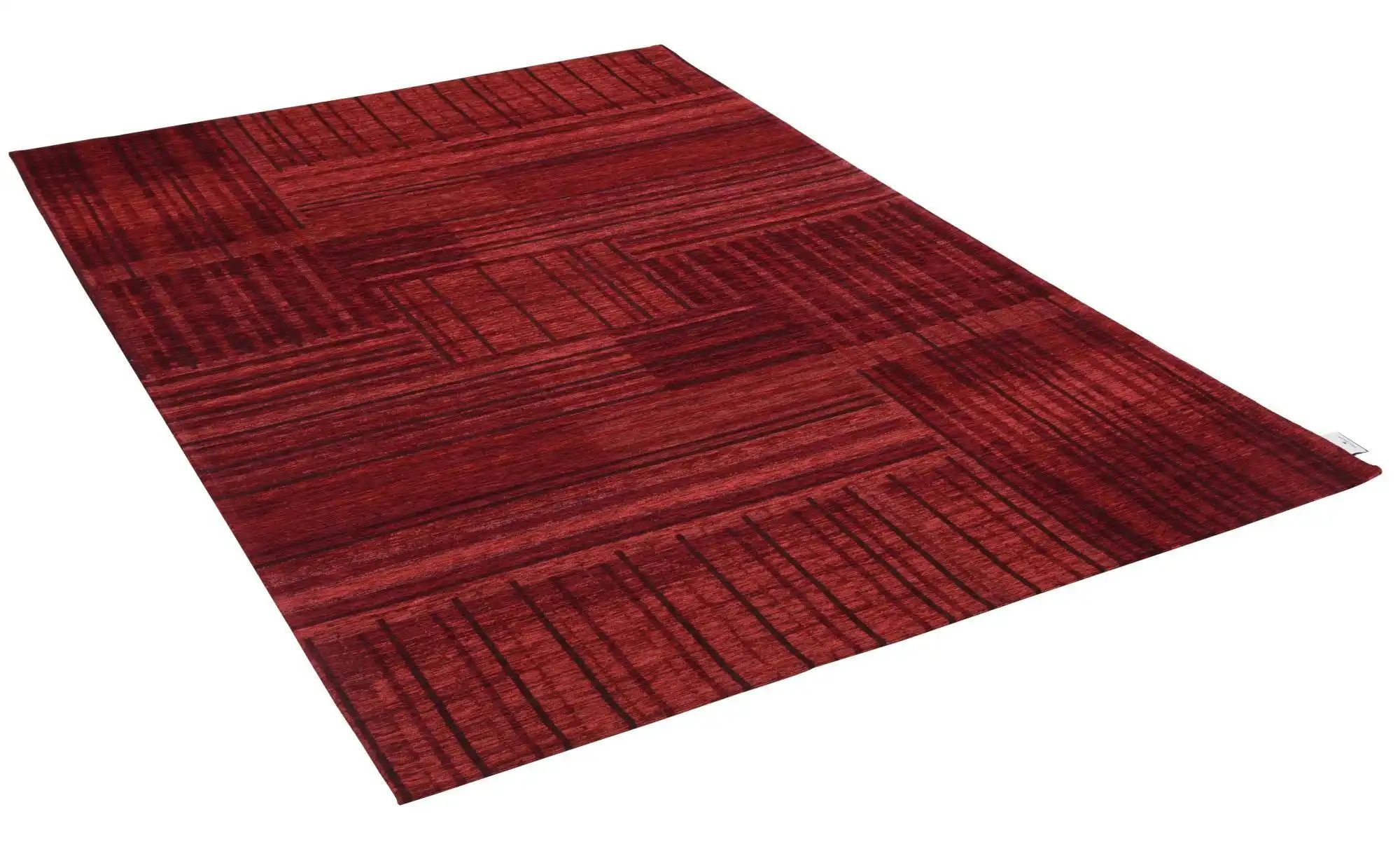 Tom Tailor Kurzflorteppich  Living ¦ rot ¦ 36% Polyacryl Chenille, 34%Polyester, 30%Baumwolle, Synthethische Fasern ¦ Maße (cm): B: 50 Teppiche > Wohnteppiche > Kurzflorteppiche - Höffner