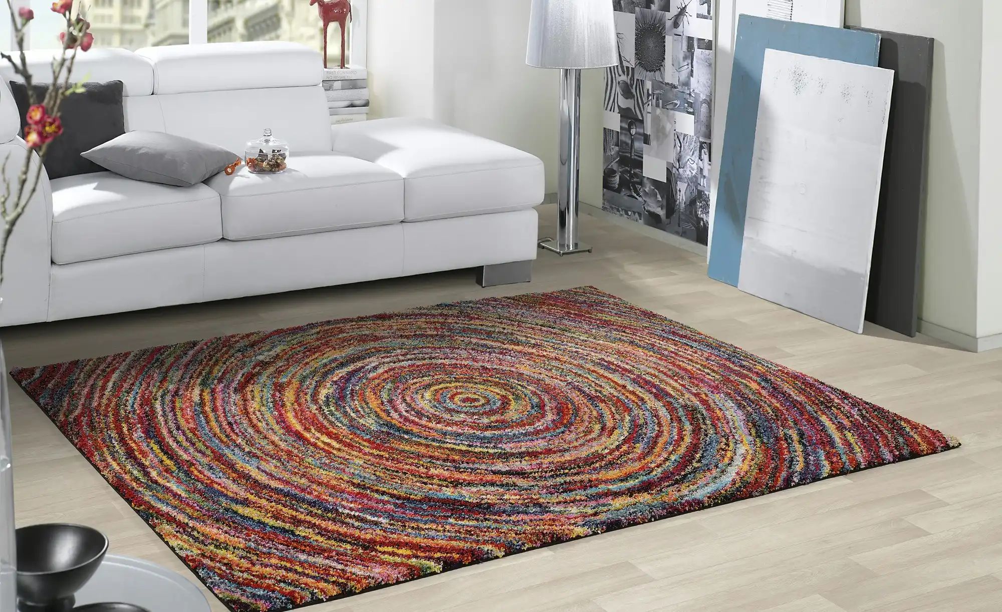 Thumbnail - Hochflorteppich  Sixteen ¦ mehrfarbig ¦ Synthetische Fasern ¦ Maße (cm): B: 120 Teppiche > Hochflorteppiche - Höffner