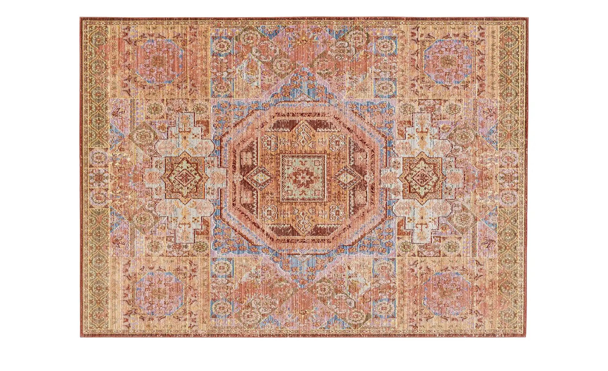 SCHÖNER WOHNEN Kurzflorteppich  Shining ¦ orange ¦ 100% Polyester, Synthethische Fasern ¦ Maße (cm): B: 170 Teppiche > Wohnteppiche > Orientteppiche - Höffner