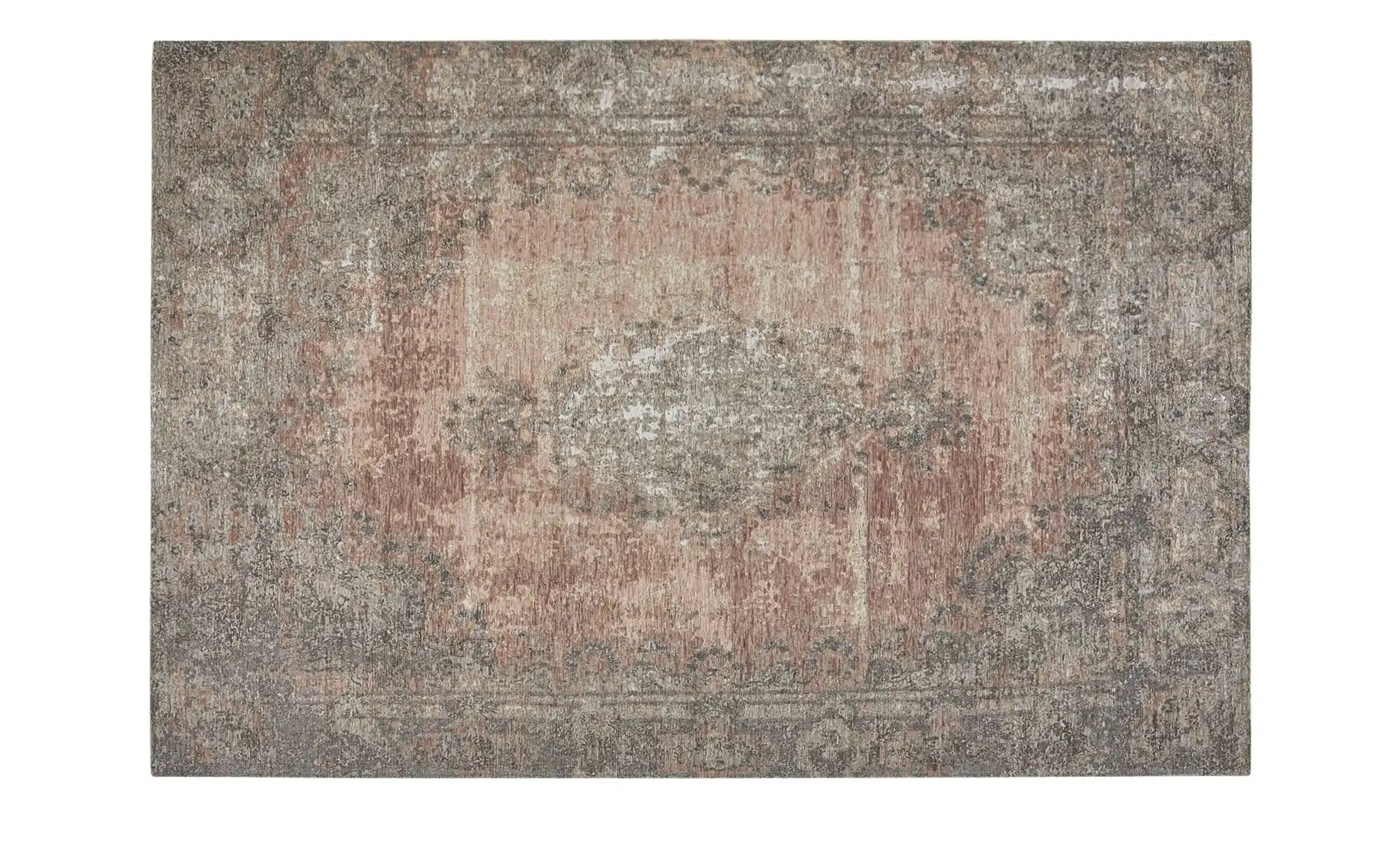 Kurzflorteppich  Romance 1200 ¦ rosa/pink ¦ Synthethische Fasern, 34% Baumwolle, 33% Polyester, 33% Polyacryl Chenille ¦ Maße (cm): B: 68 Teppiche > Wohnteppiche > Vintage Teppiche - Höffner