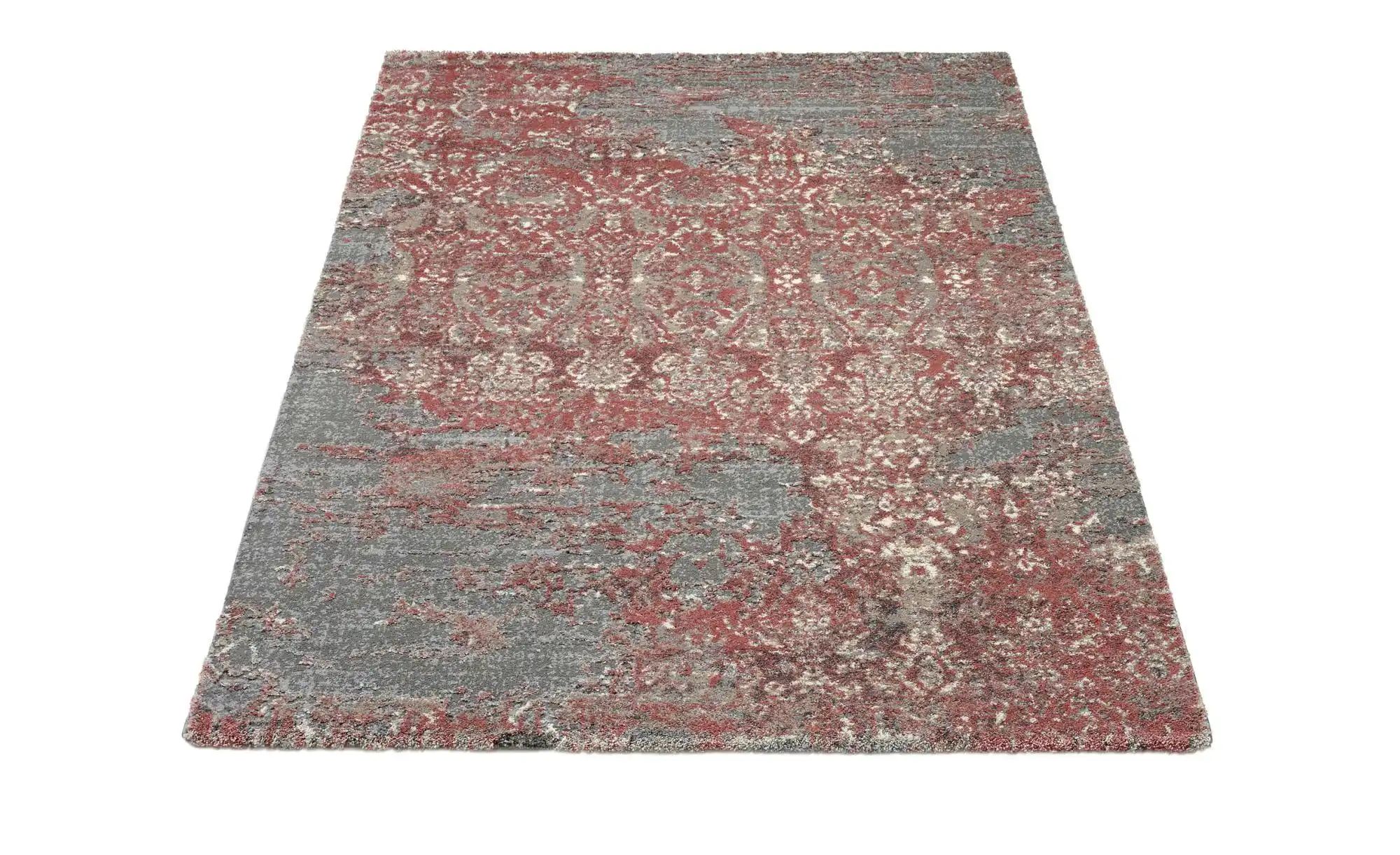 Thumbnail - meinTeppich Hochflorteppich Juwel Silenta ¦ mehrfarbig ¦ Synthetische Fasern ¦ Maße (cm): B: 65 Teppiche > Hochflortepp...