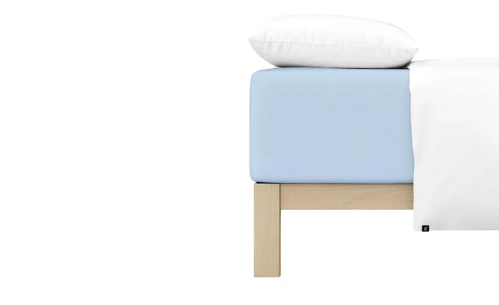 Schlafgut | Aqua (Blau), 140x200 cm | Möbel Höffner