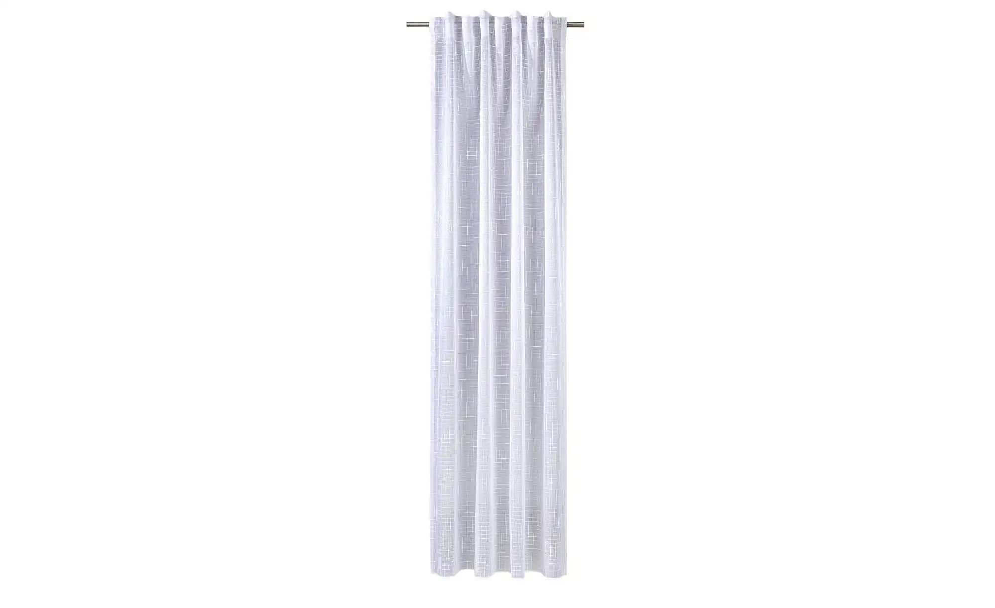Verdeckter Schlaufenschal   ¦ weiß ¦ Synthetik ¦ Maße (cm): B: 140 H: 245 G günstig online kaufen