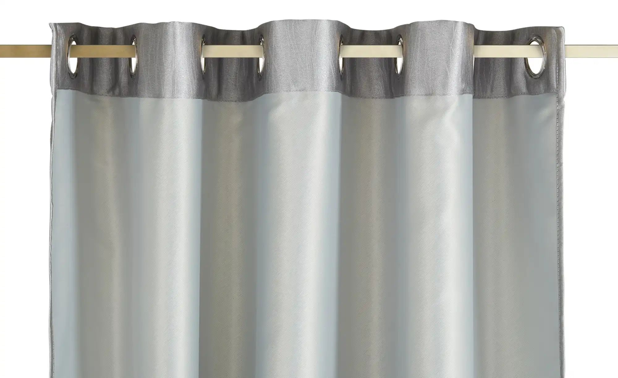 Thumbnail - como Ösenschal ¦ silber ¦ Synthetik ¦ Maße (cm): B: 140 H: 245 Gardinen & Rollos > Gardinen & Vorhänge > Verdunklungsv...