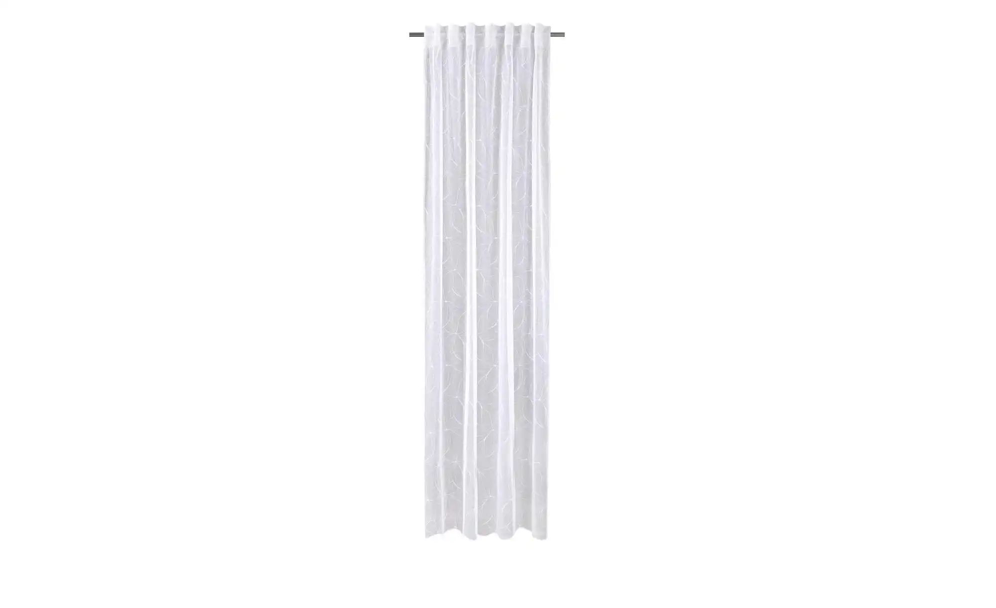 Verdi Schlaufenbandschal   ¦ weiß ¦ Synthetik ¦ Maße (cm): B: 135 H: 245 Ga günstig online kaufen