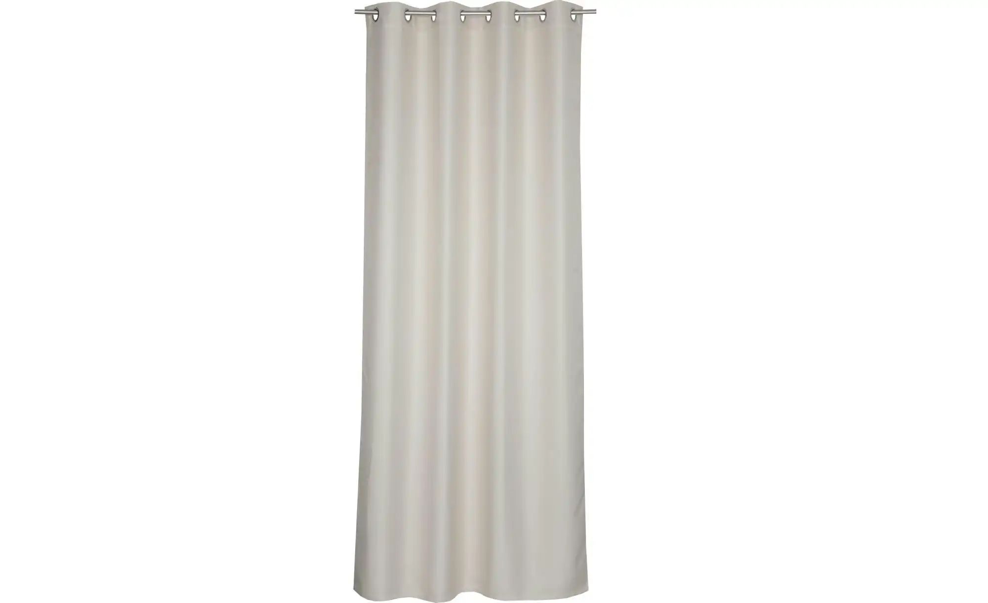 SCHÖNER WOHNEN Kollektion Ösenschal   ¦ beige ¦ Synthetik ¦ Maße (cm): B: 1 günstig online kaufen