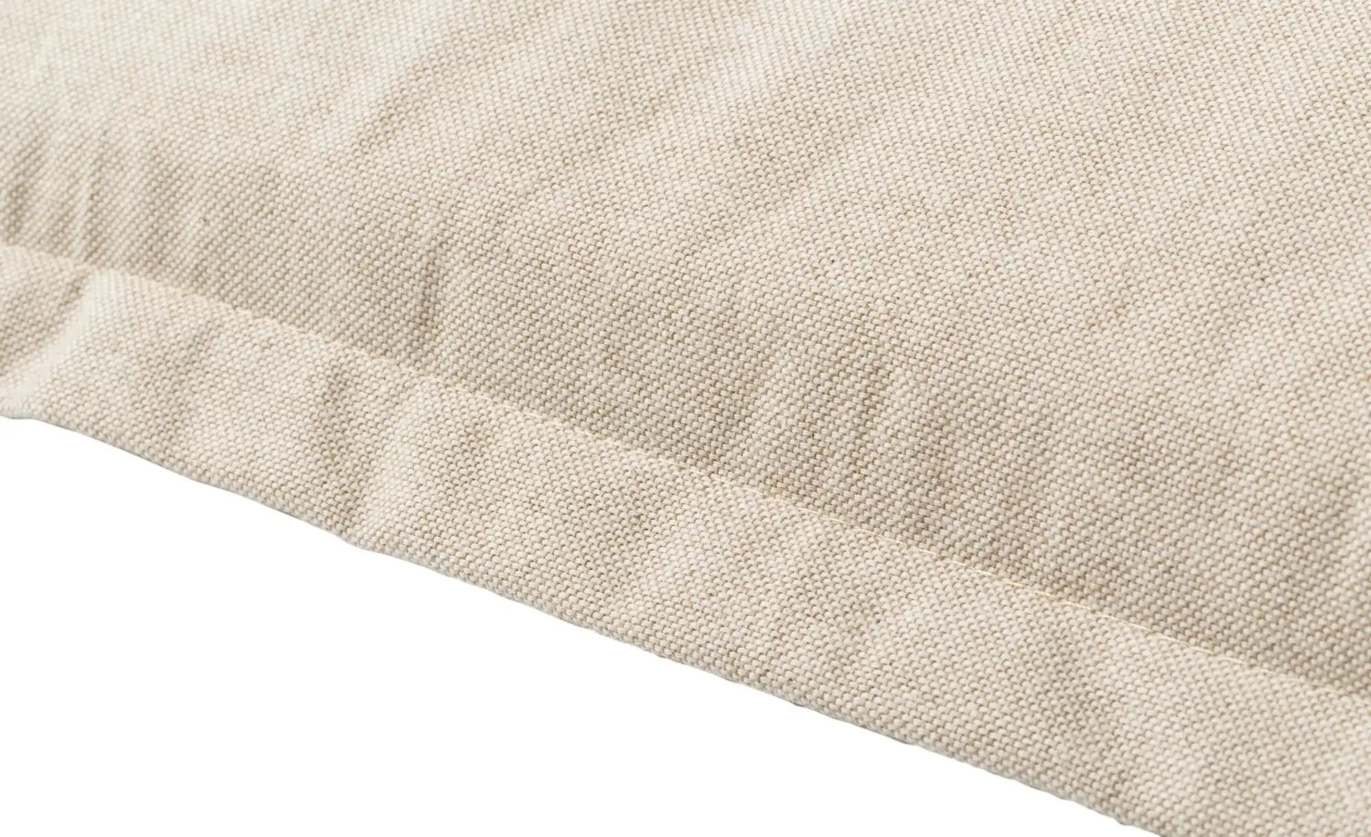 GO-DE Gartenmöbel-Auflage  High Tea Sand ¦ beige ¦ Maße (cm): B: 48 H: 6 Ga günstig online kaufen