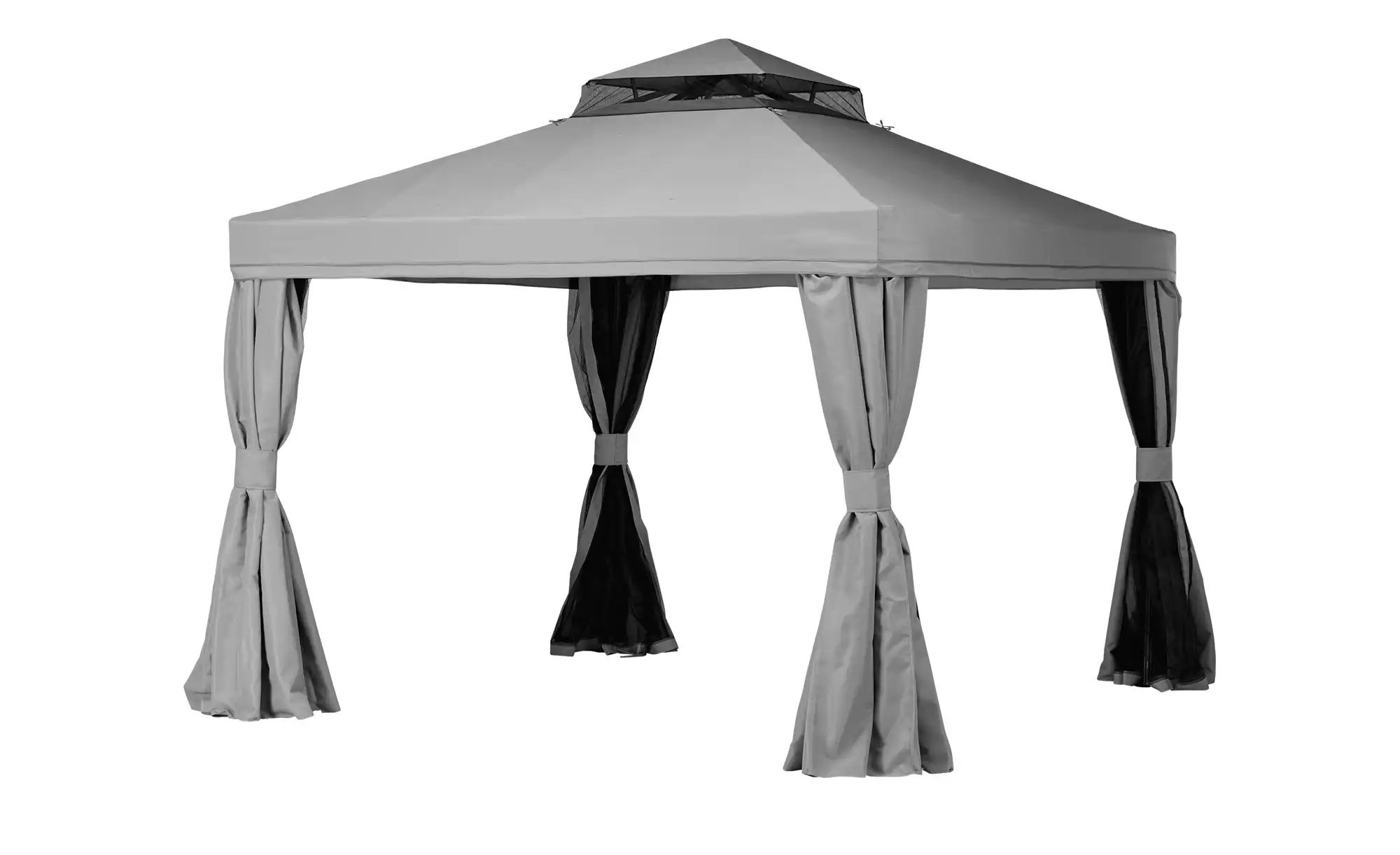 Thumbnail - Pavillon Sahara ¦ grau ¦ Maße (cm): B: 300 H: 280 T: 300.0 Garten > Sonnenschutz > Pavillons - Höffner