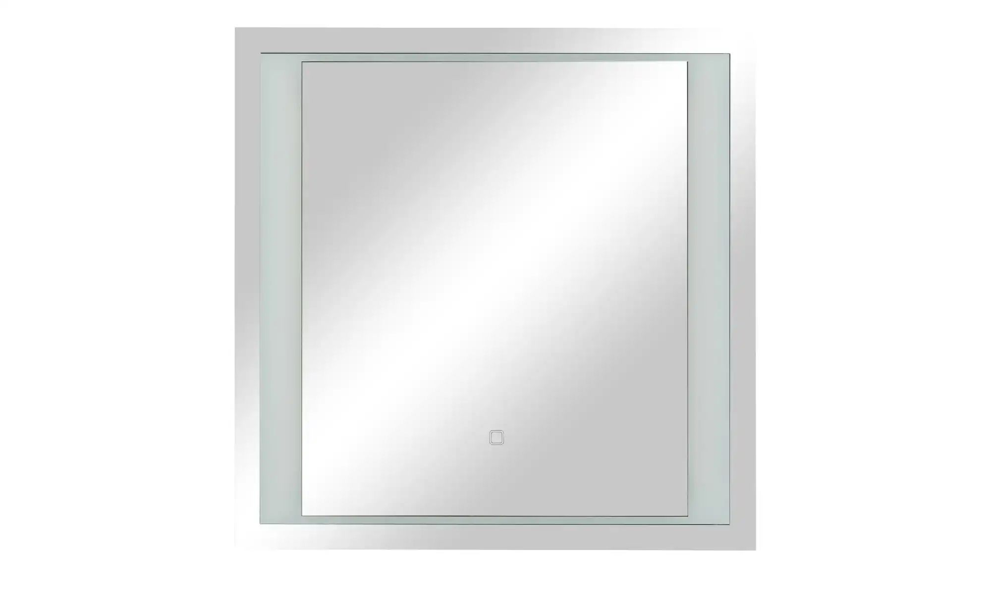 calmo Spiegel ¦ silber ¦ Glas, Metall ¦ Maße (cm): B: 70 H: 70 T: 3 Badacce günstig online kaufen