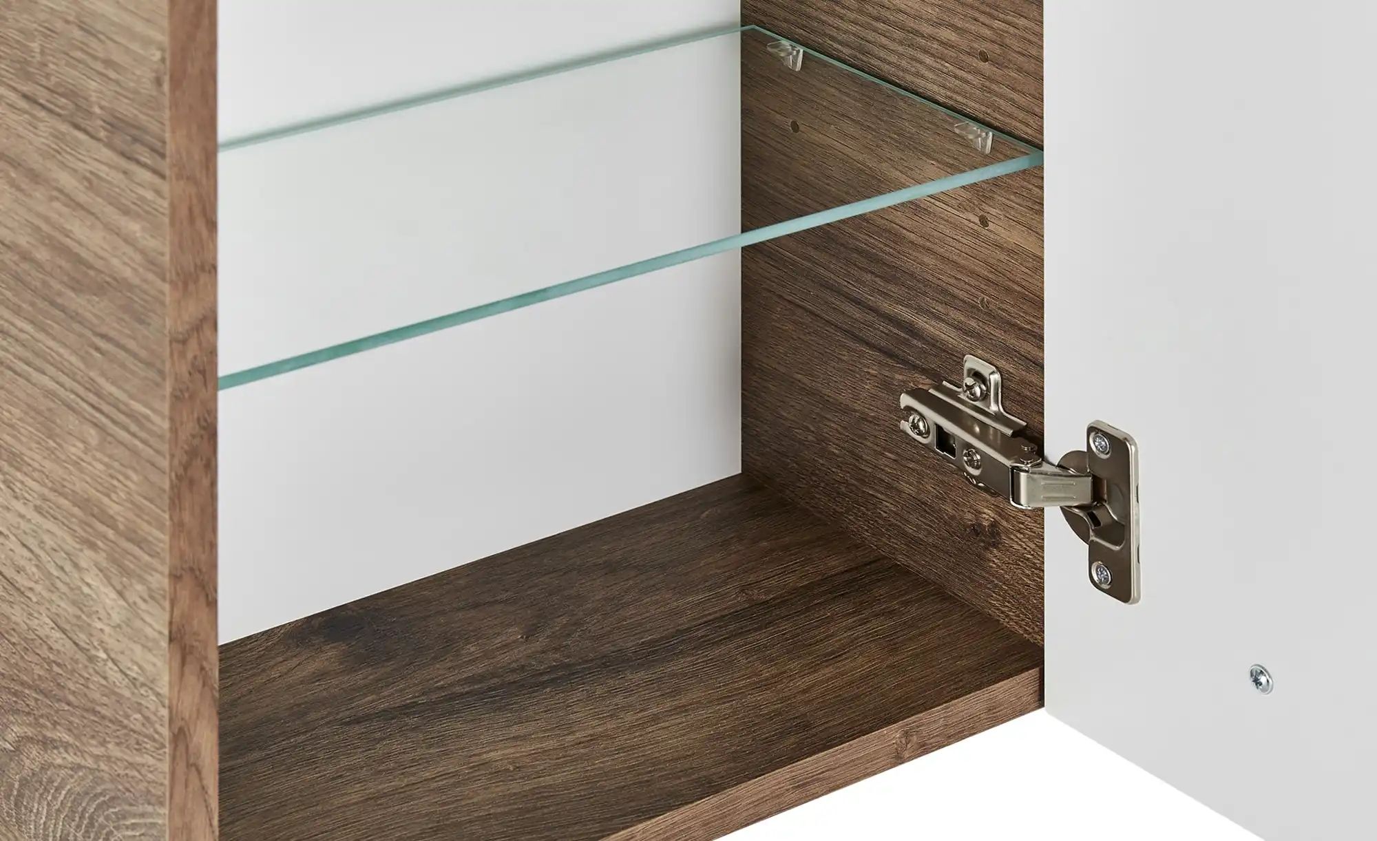 smart Bad-Wandschrank Onda | Eiche Ribbeck quer (Nachbildung)