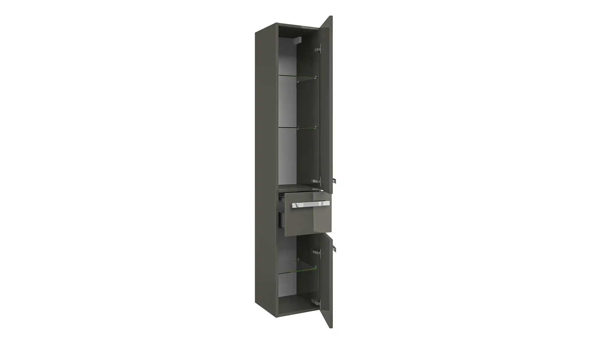 calmoquick Bad Hochschrank  Verler See ¦ grau ¦ Maße (cm): B: 30 H: 168 T: günstig online kaufen