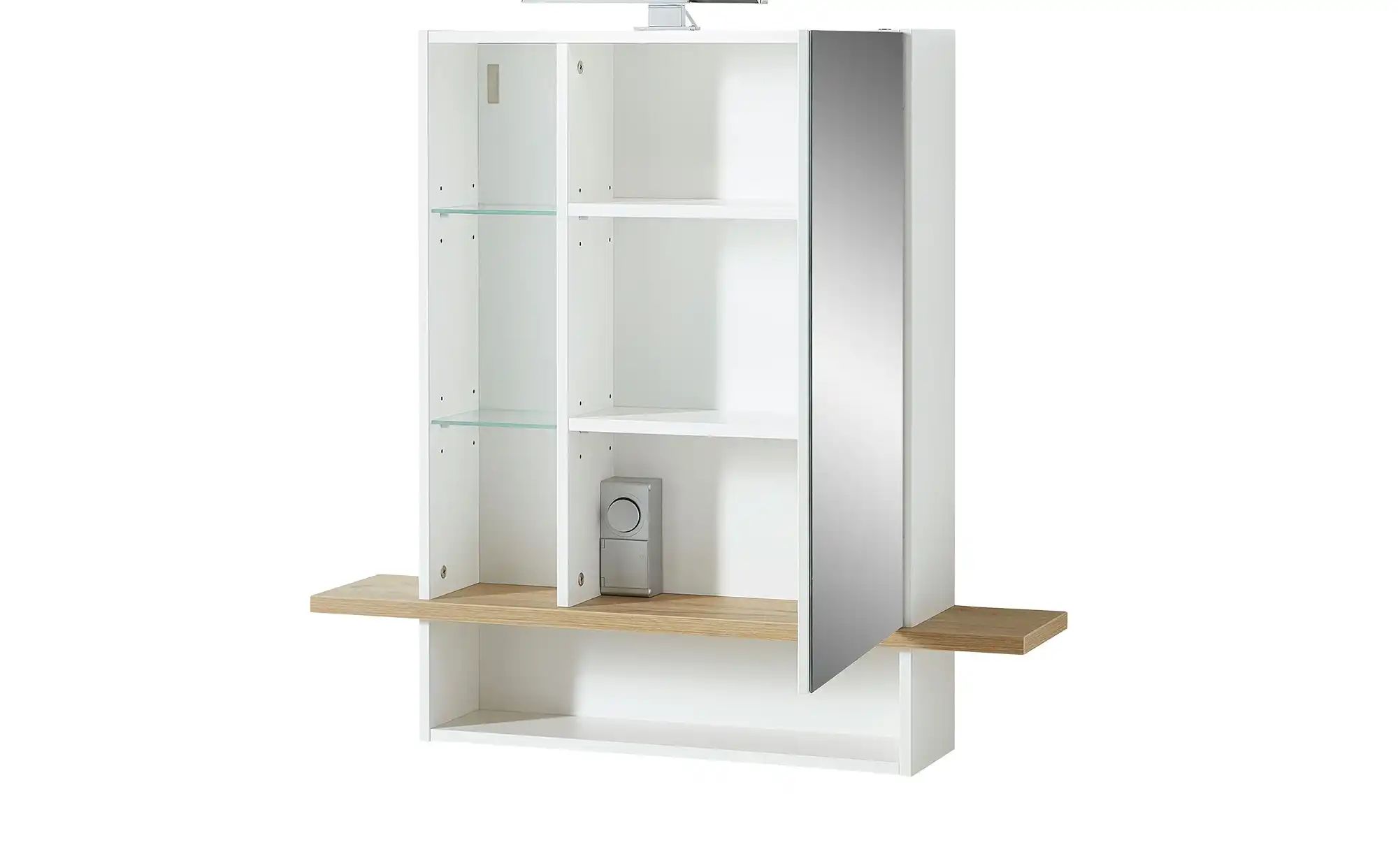 Spiegelschrank  Neffelsee ¦ weiß ¦ Maße (cm): B: 90 H: 86 T: 20.0 Schränke günstig online kaufen