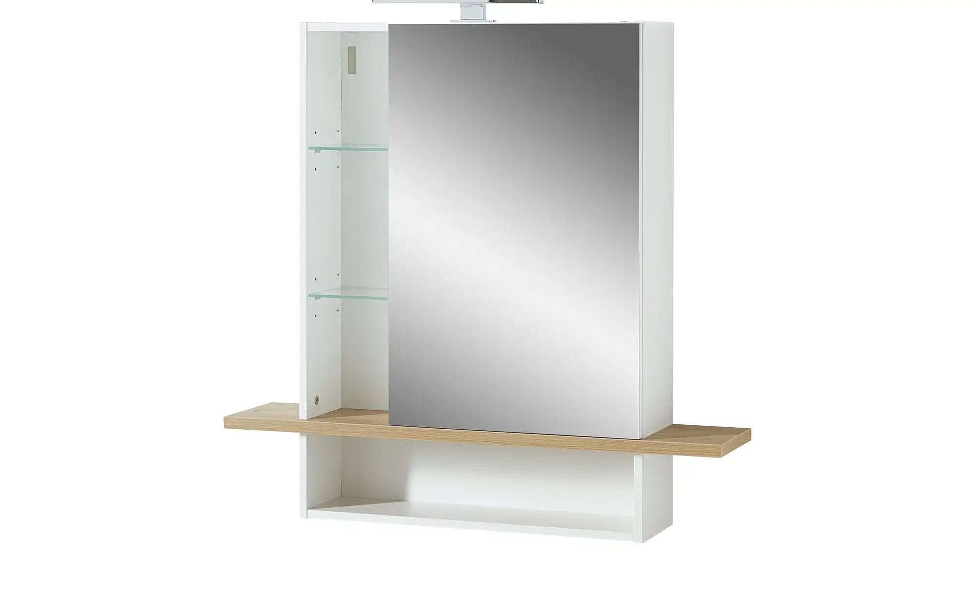 Spiegelschrank  Neffelsee ¦ weiß ¦ Maße (cm): B: 90 H: 86 T: 20.0 Schränke günstig online kaufen