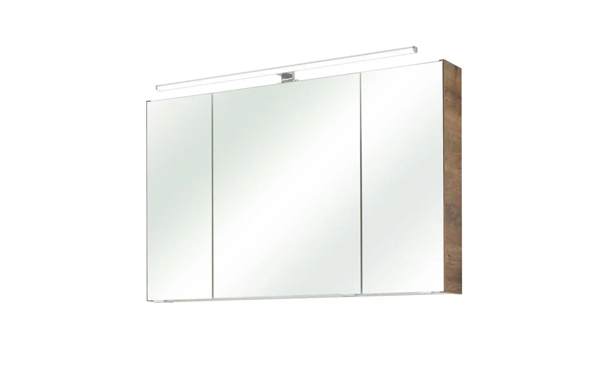 smart Spiegelschrank  Dreieckssee ¦ holzfarben ¦ Maße (cm): B: 105 H: 70 Sc günstig online kaufen