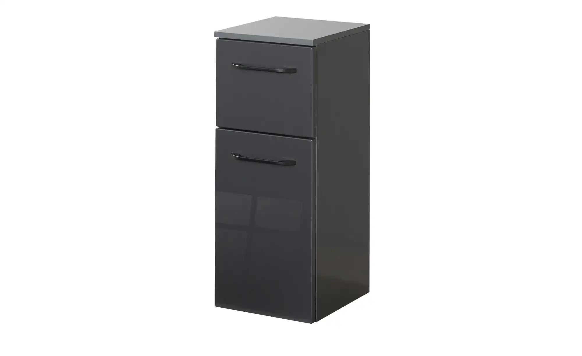 calmo Bad-Highboard 1-türig  Lomela ¦ grau ¦ Maße (cm): B: 30 H: 73,8 T: 33 günstig online kaufen