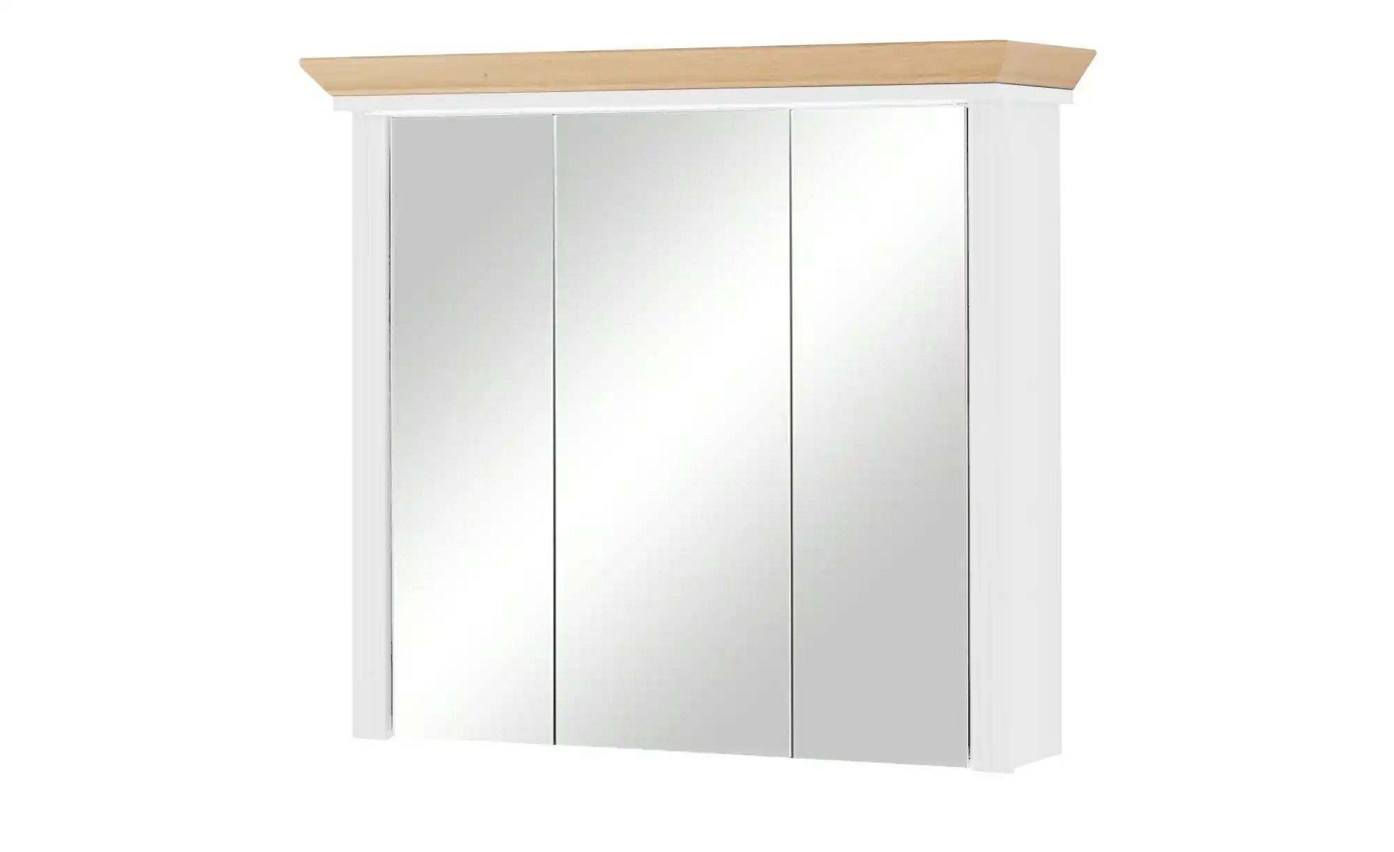 Spiegelschrank  Varese ¦ weiß ¦ Maße (cm): B: 83 H: 75 T: 25.0 Schränke > B günstig online kaufen