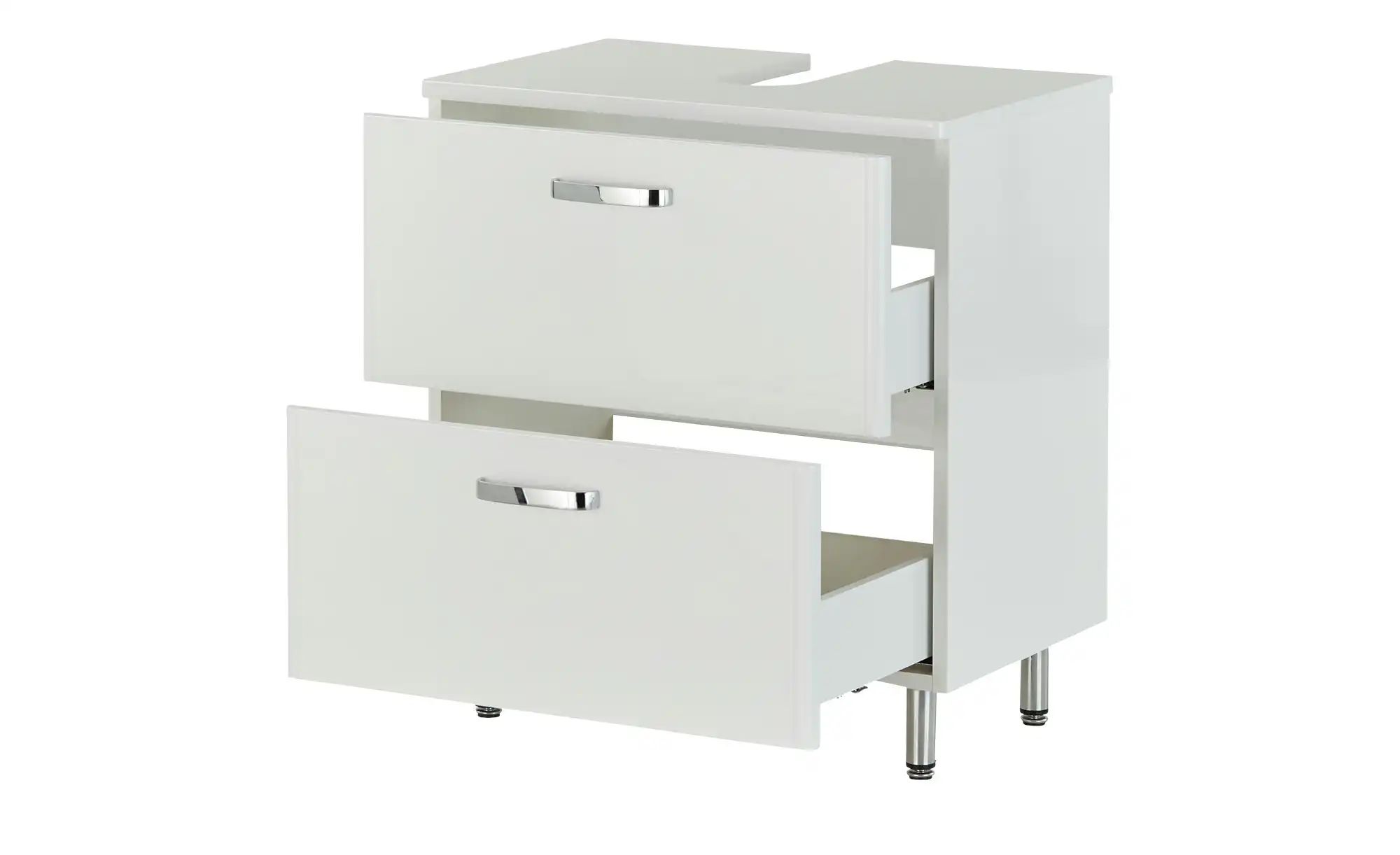 Thumbnail - Waschbeckenunterschrank  Bodensee ¦ weiß ¦ Maße (cm): B: 60 H: 57 T: 39.0 Schränke > Badschränke > Waschbecken-unterschr...