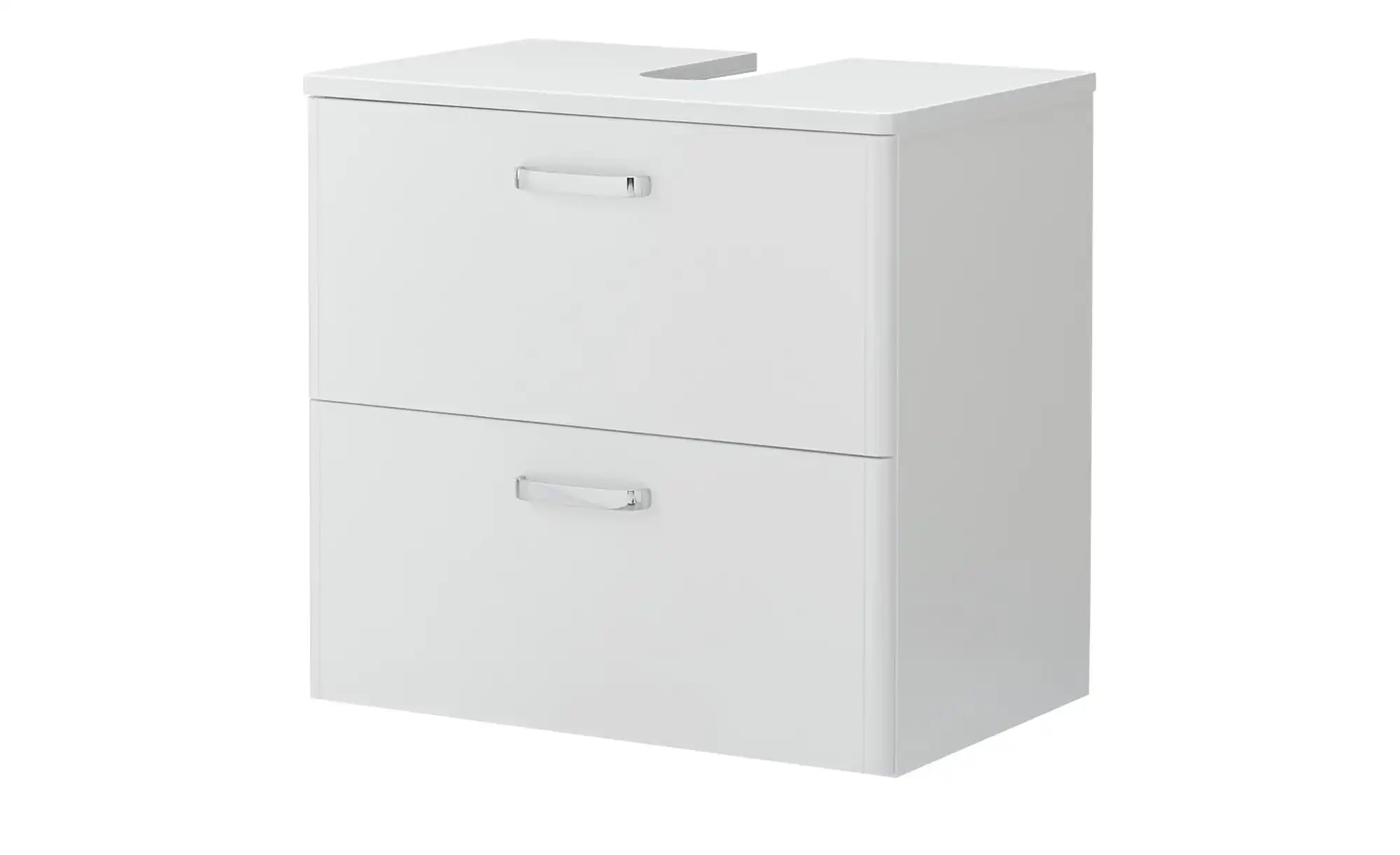Waschbeckenunterschrank  Bodensee ¦ weiß ¦ Maße (cm): B: 60 H: 57 T: 39.0 S günstig online kaufen