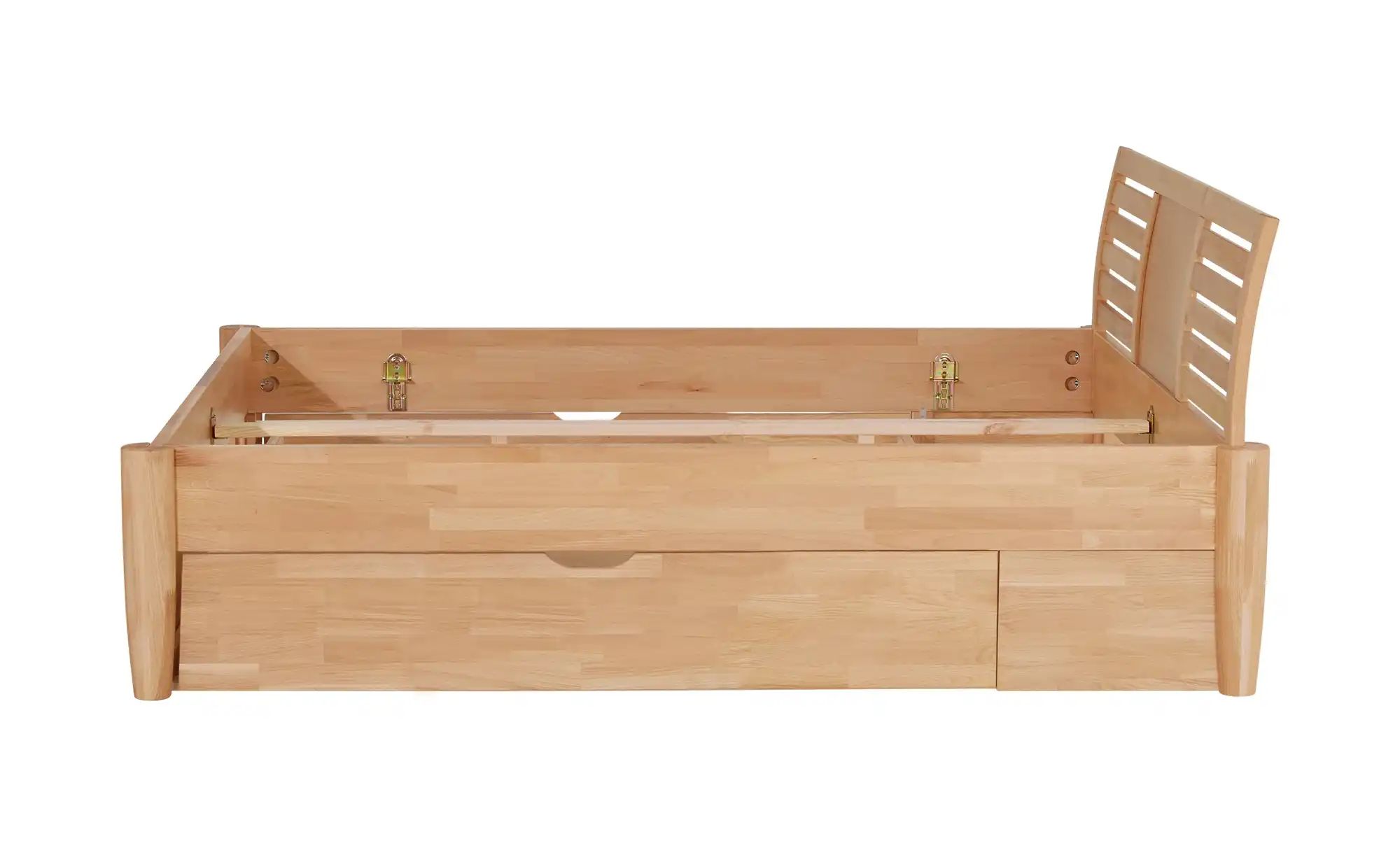 Thumbnail - Timber Massivholz-Bettgestell mit Bettkasten Timber ¦ holzfarben ¦ Maße (cm): B: 196 H: 93 Betten > Bettgestelle - Höffn...
