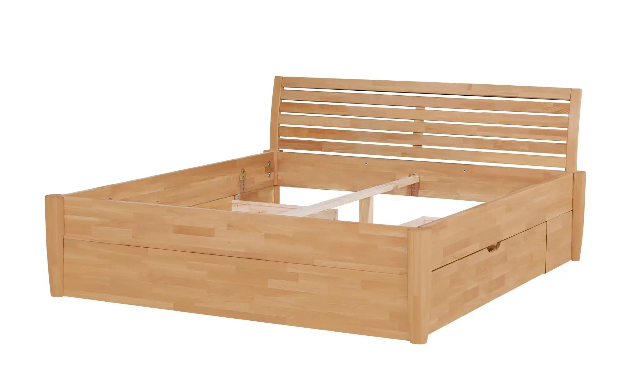 Thumbnail - Timber Massivholz-Bettgestell mit Bettkasten Timber ¦ holzfarben ¦ Maße (cm): B: 196 H: 93 Betten > Bettgestelle - Höffn...