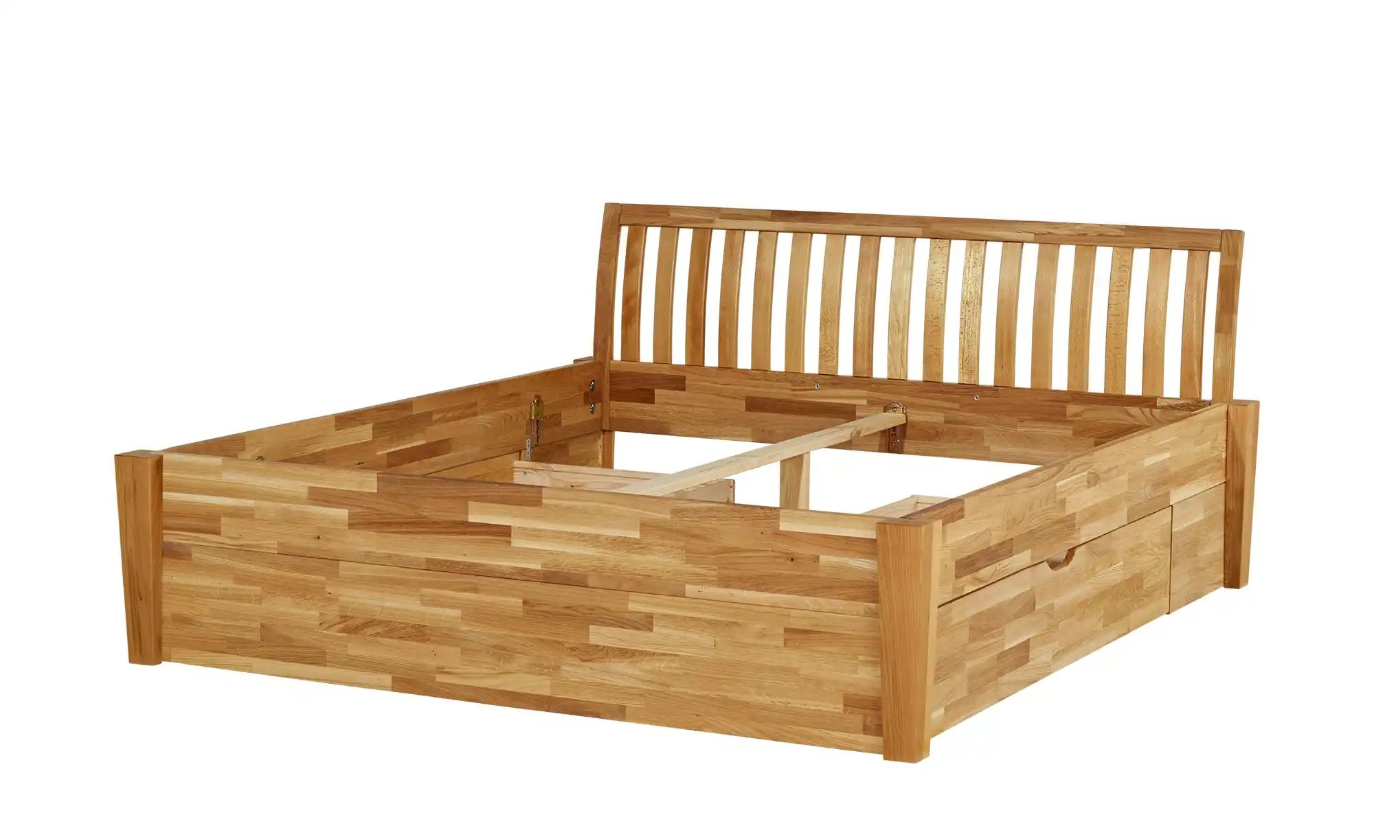 Thumbnail - Timber Massivholz-Bettgestell mit Bettkasten Timber ¦ holzfarben ¦ Maße (cm): B: 216 H: 93 Betten > Bettgestelle - Höffn...