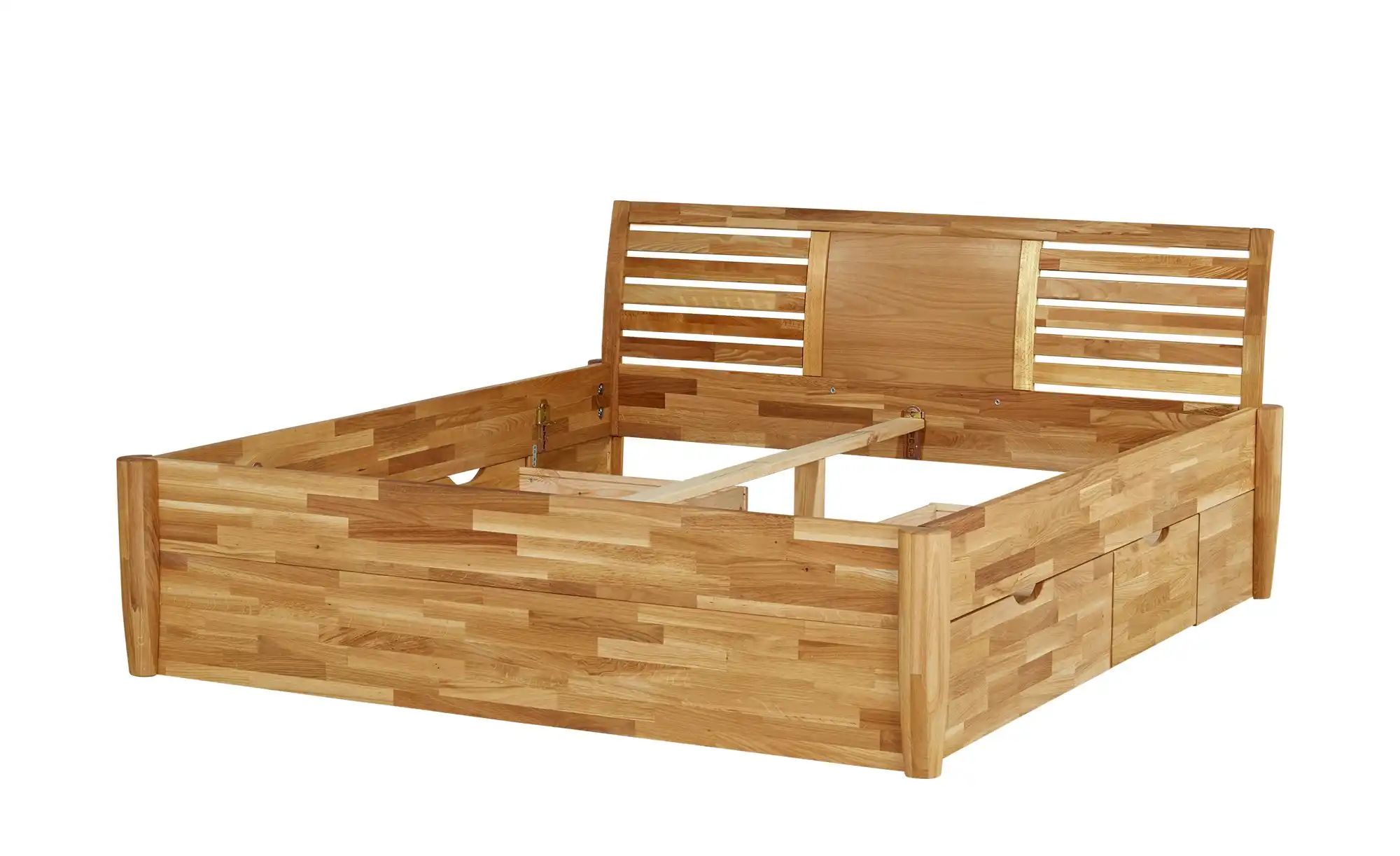 Thumbnail - Timber Massivholz-Bettgestell mit Bettkasten Timber ¦ holzfarben ¦ Maße (cm): B: 216 H: 93 Betten > Bettgestelle - Höffn...