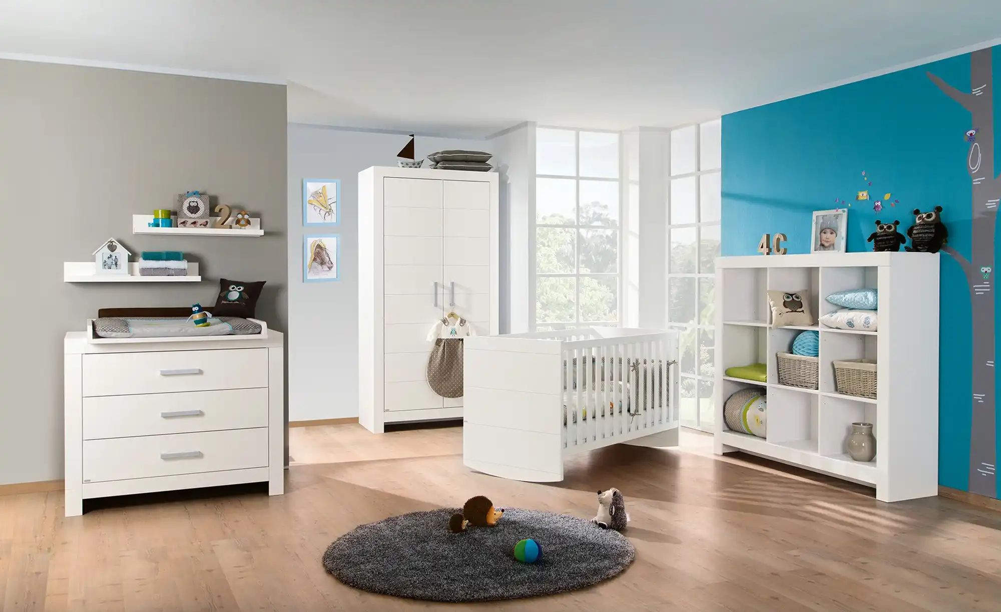 Thumbnail - PAIDI Kleiderschrank Fiona ¦ weiß ¦ Maße (cm): B: 110 H: 205,3 T: 55.3 Baby > Babymöbel > Babykleiderschränke - Höffner