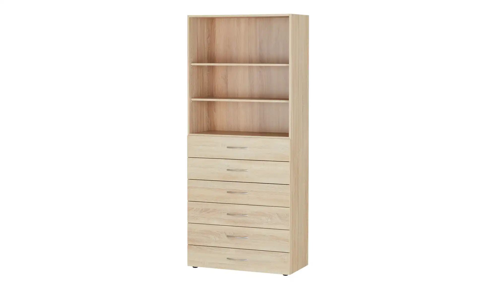 Regal  Multiraumkonzept ¦ holzfarben ¦ Maße (cm): B: 80 H: 185 T: 40.0 Rega günstig online kaufen