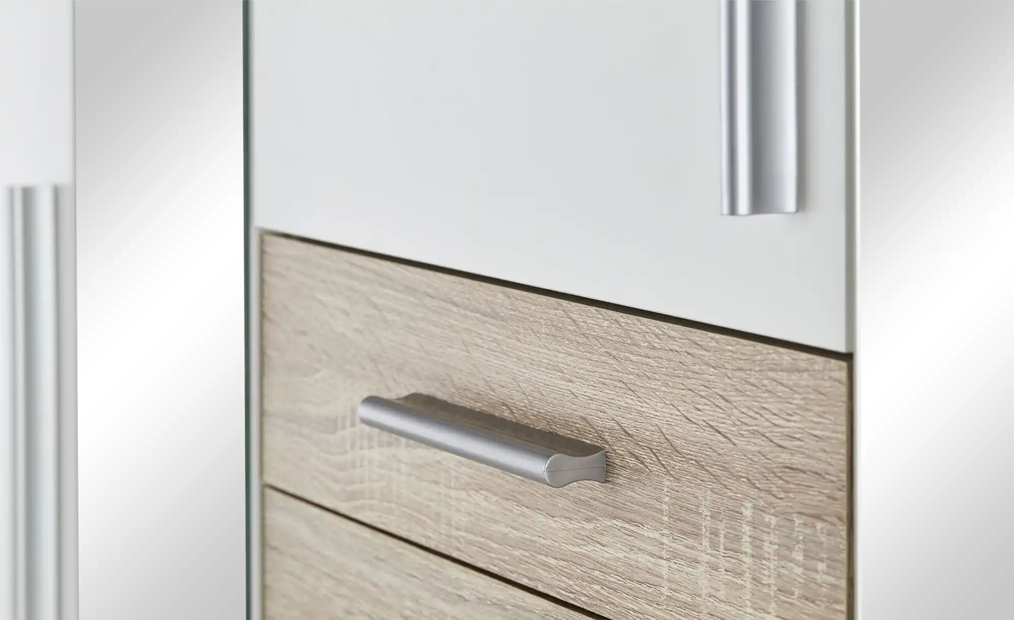 Thumbnail - Kleiderschrank Barth ¦ weiß ¦ Maße (cm): B: 225 H: 208 T: 58.0 Schränke > Kleiderschränke > Drehtürenschränke - Höffner
