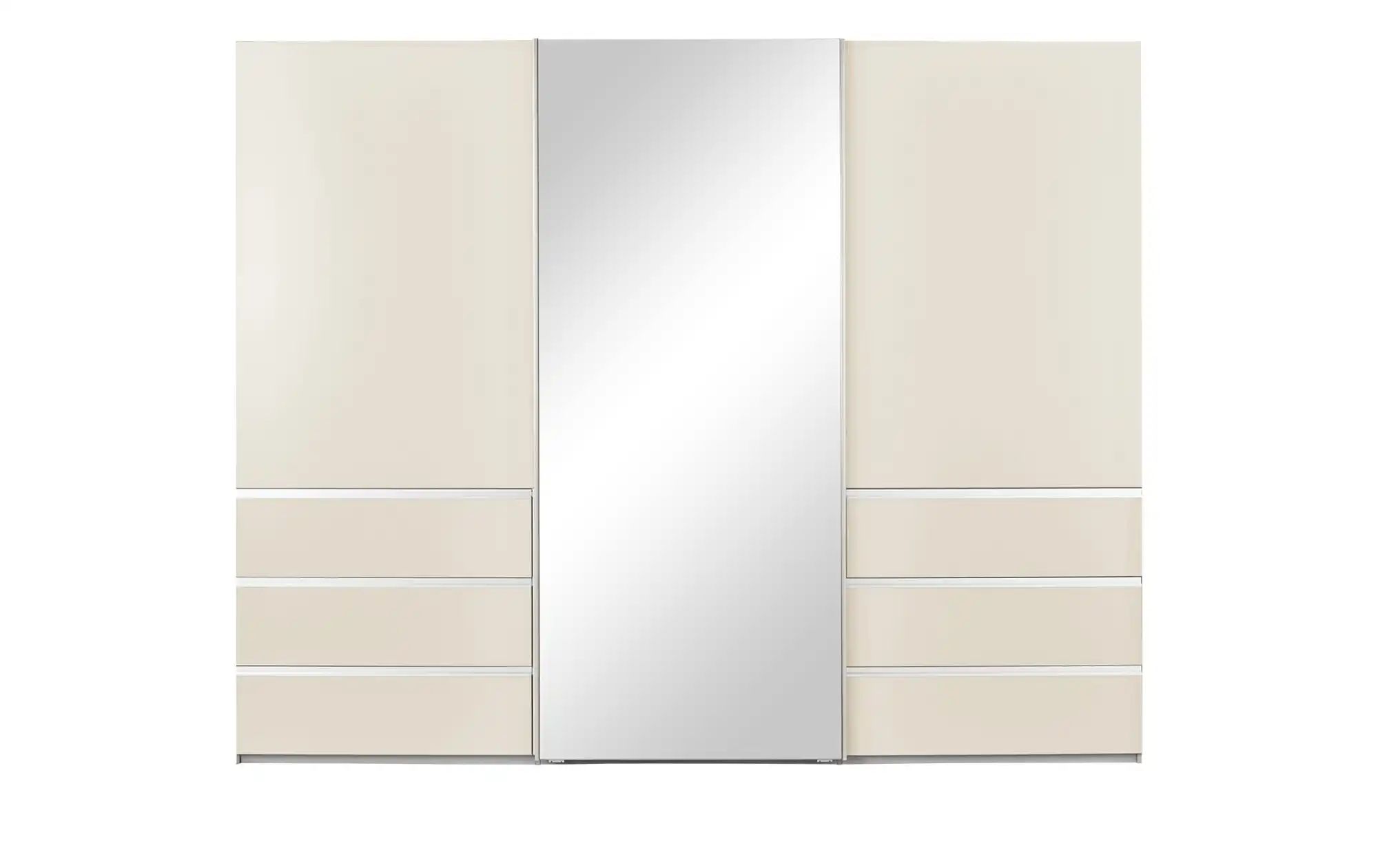 Schwebetürenschrank  3-türig  Mitta ¦ creme ¦ Maße (cm): B: 250 H: 236 T: 6 günstig online kaufen