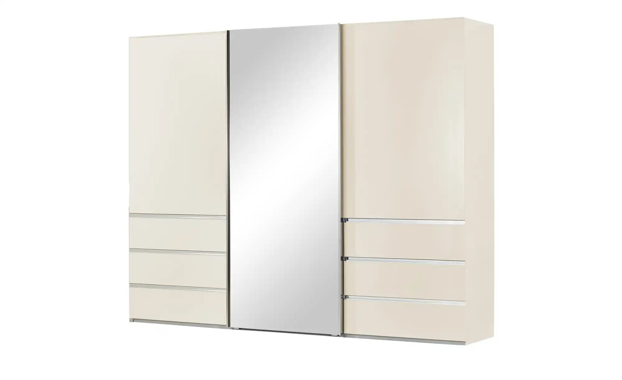 Schwebetürenschrank  3-türig  Mitta ¦ creme ¦ Maße (cm): B: 250 H: 236 T: 6 günstig online kaufen
