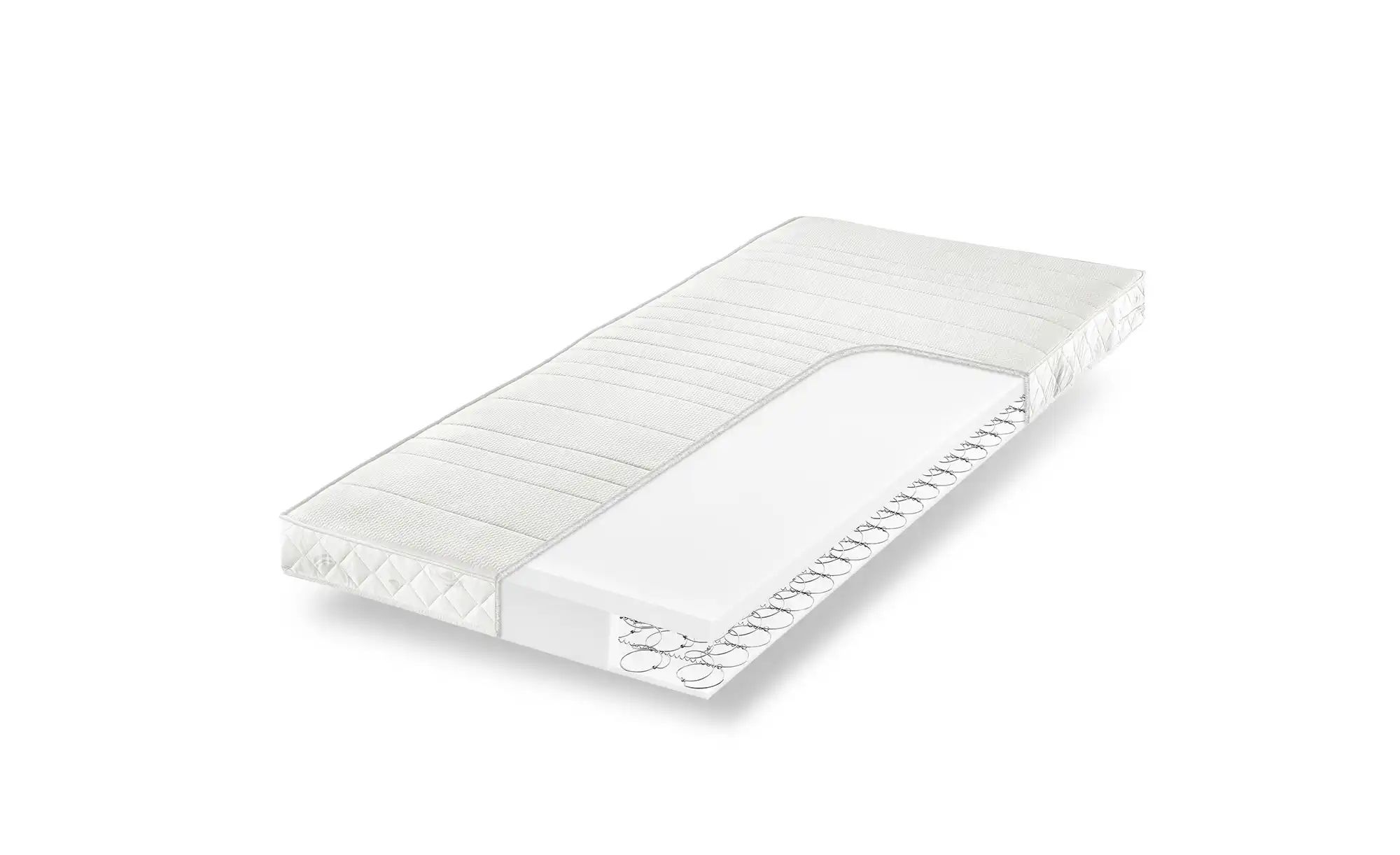 Dreamer eXpress Bonellfederkernmatratze  Flexo1 ¦ weiß ¦ Maße (cm): B: 90 H günstig online kaufen