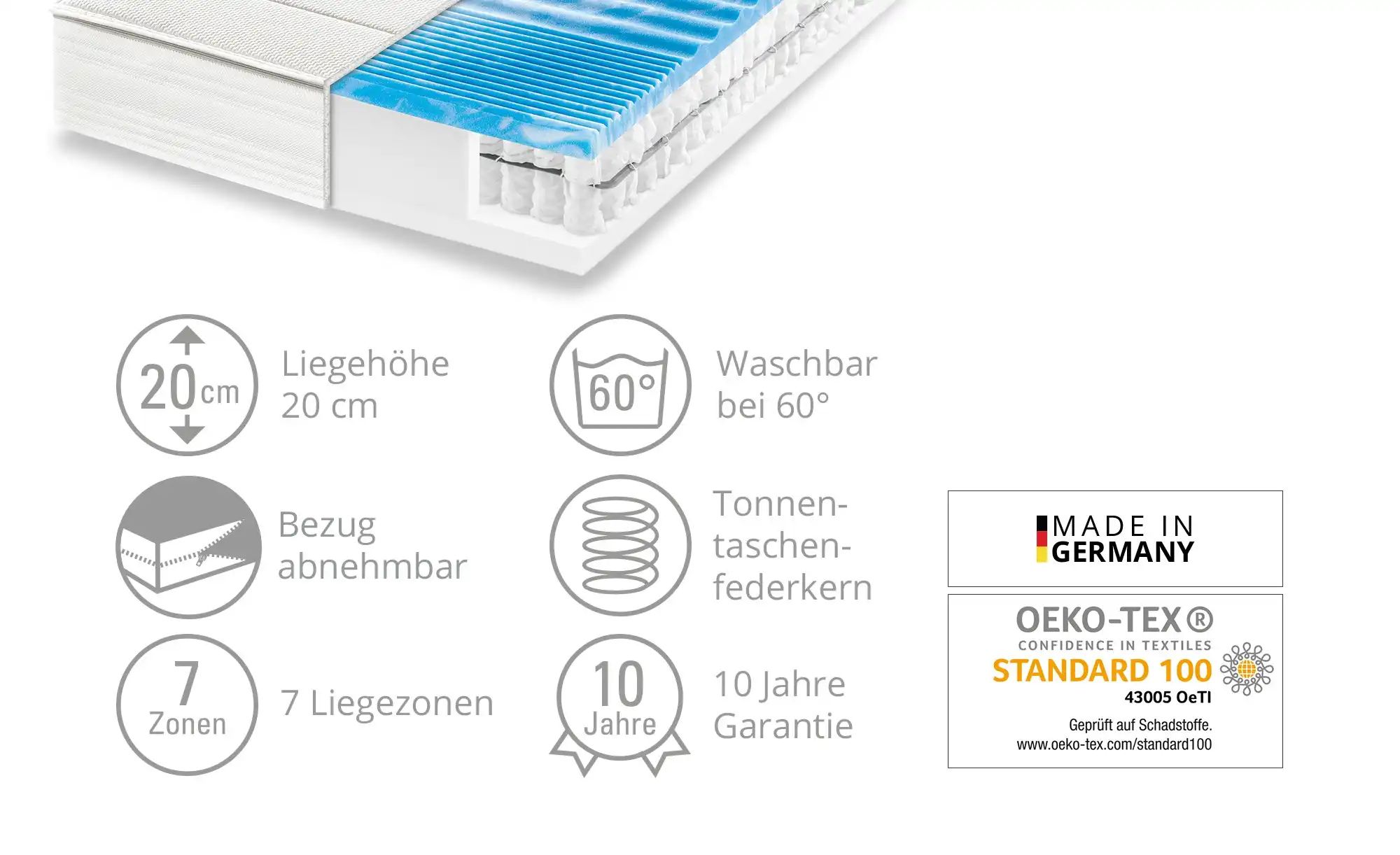 Dreamer eXpress 7-Zonen-Gelart-Tonnentaschenfederkernmatratze  Flexo 3 ¦ we günstig online kaufen