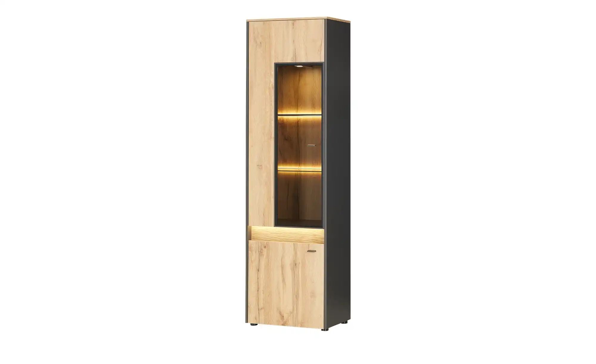 Thumbnail - Designrückwand für Vitrine Light Line 10 ¦ holzfarben ¦ Maße (cm): B: 52,7 H: 101,2 T: 1.3 Sonstiges Zubehör - Höffner